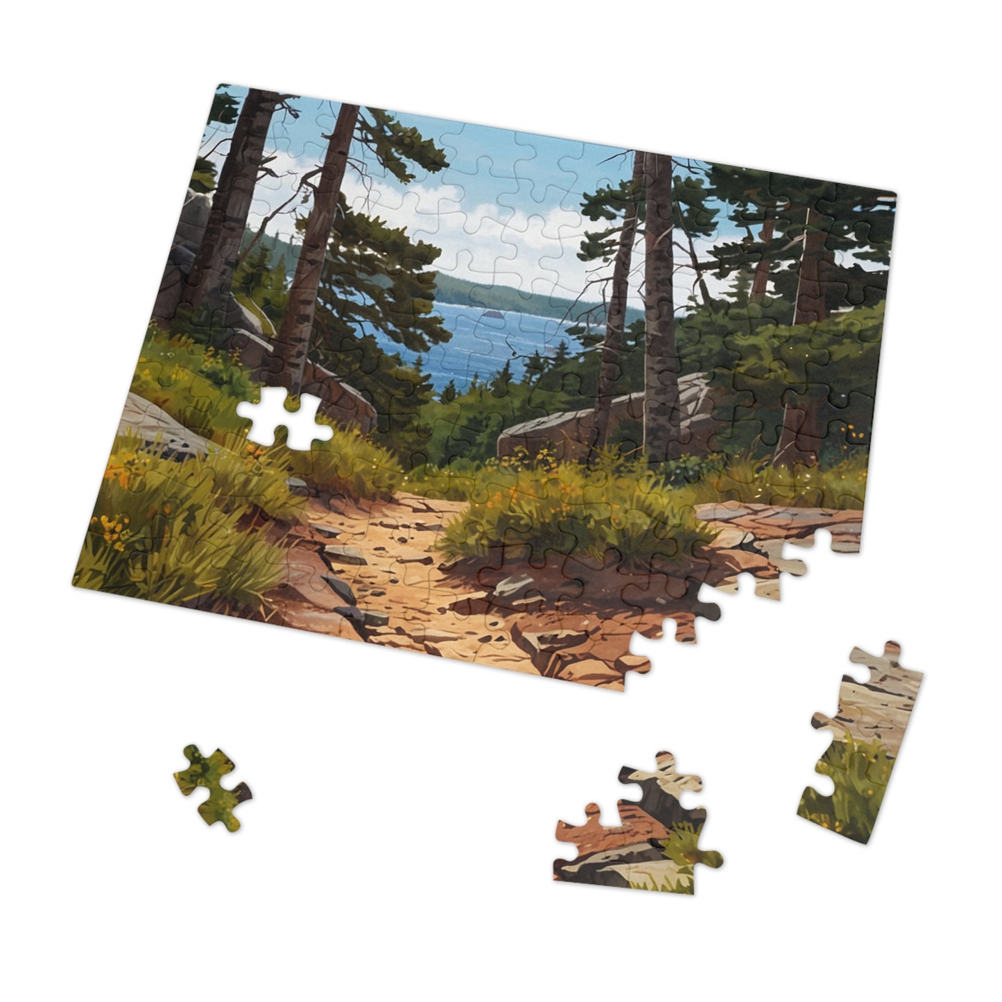 Acadia Coastal Trail Jigsaw Puzzle (252, 500, 1000-Piece)