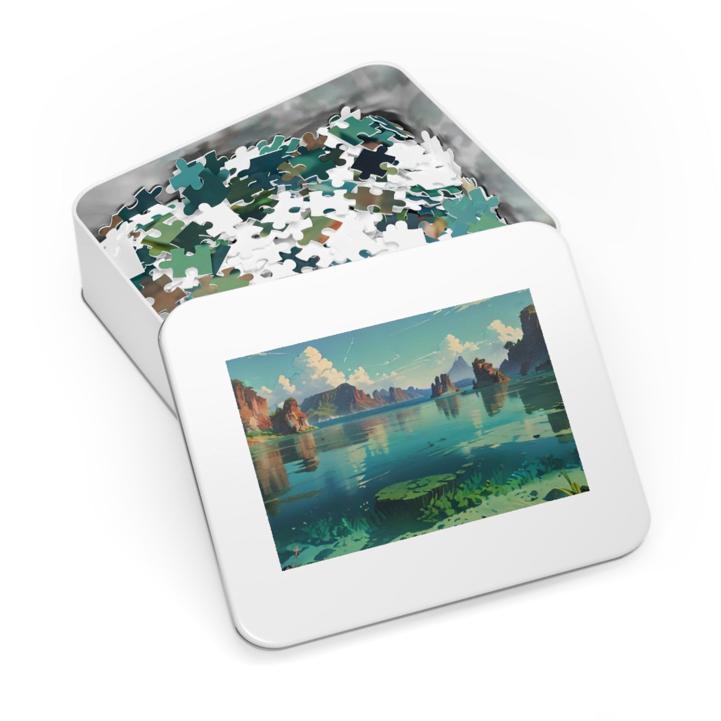 Jade Lagoon Jigsaw Puzzle (30, 110, 252, 500, 1000-Piece)