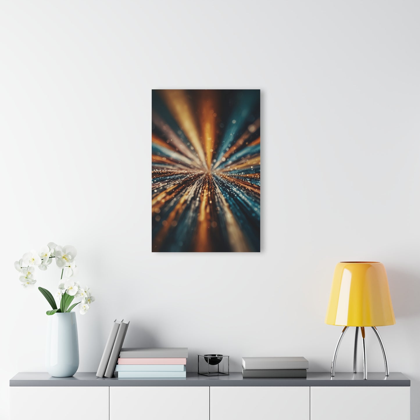 Chromatic Genesis: Premium Acrylic Wall Art Prints (French Cleat Hanging) Puzzlers Paradise