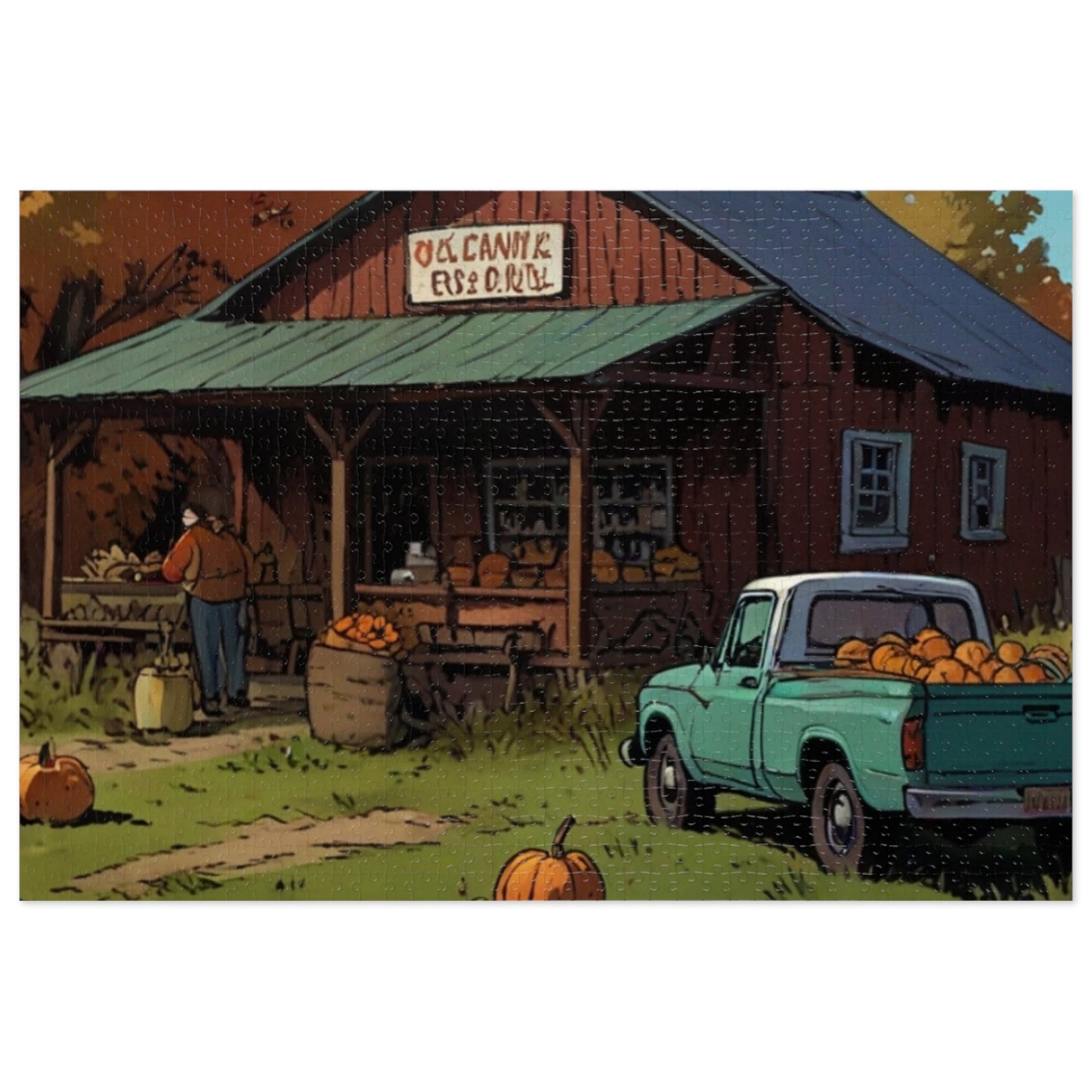 Countryside Cruise Jigsaw Puzzle (252, 500, 1000-Piece)