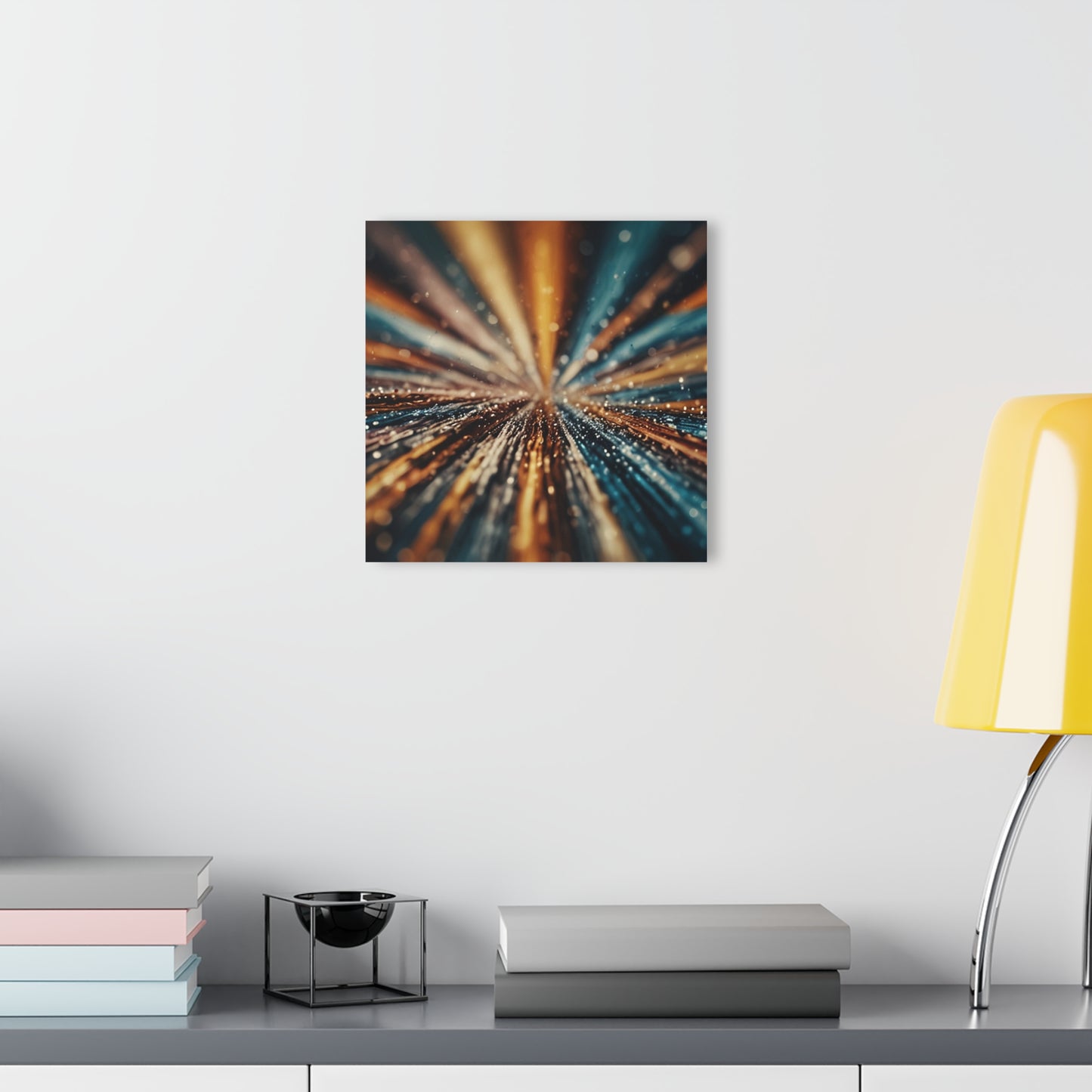 Chromatic Genesis: Premium Acrylic Wall Art Prints (French Cleat Hanging) Puzzlers Paradise