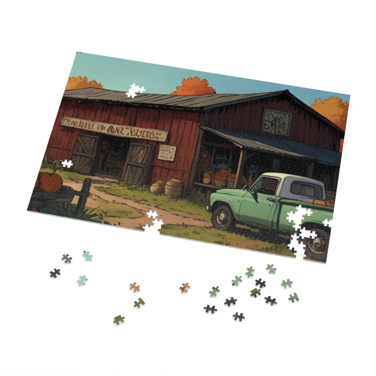 Autumn Harvest Jigsaw Puzzle (252, 500, 1000-Piece)