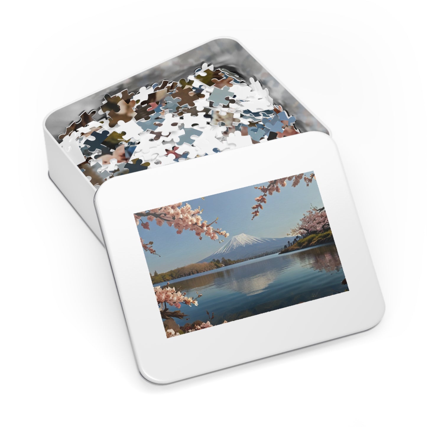 Mount Fuji Serenity Jigsaw Puzzle (252, 500, 1000-Piece) - Puzzlers Paradise