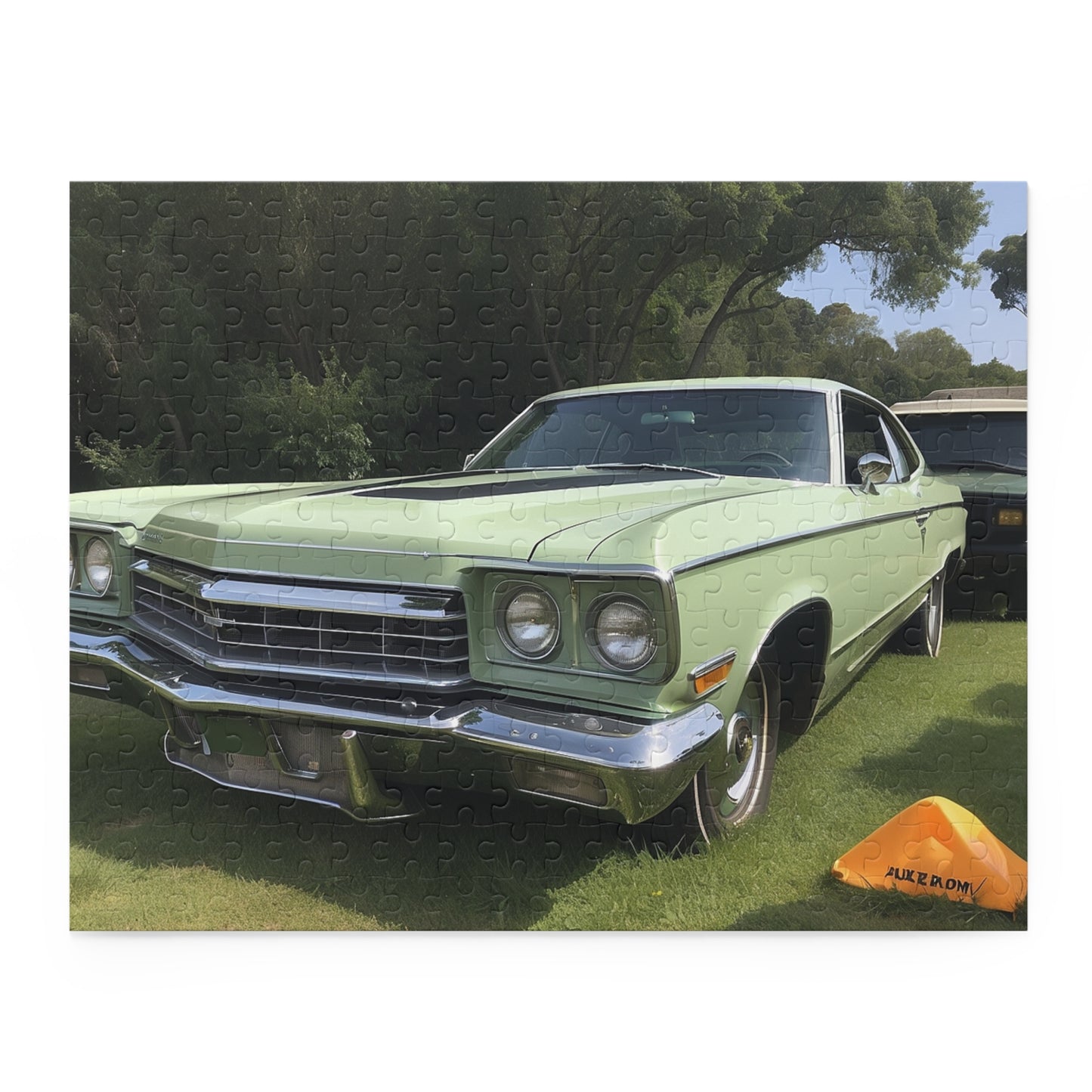 Classic Cruiser Jigsaw Puzzle (120, 252, 500-Piece) Description: - Puzzlers Paradise