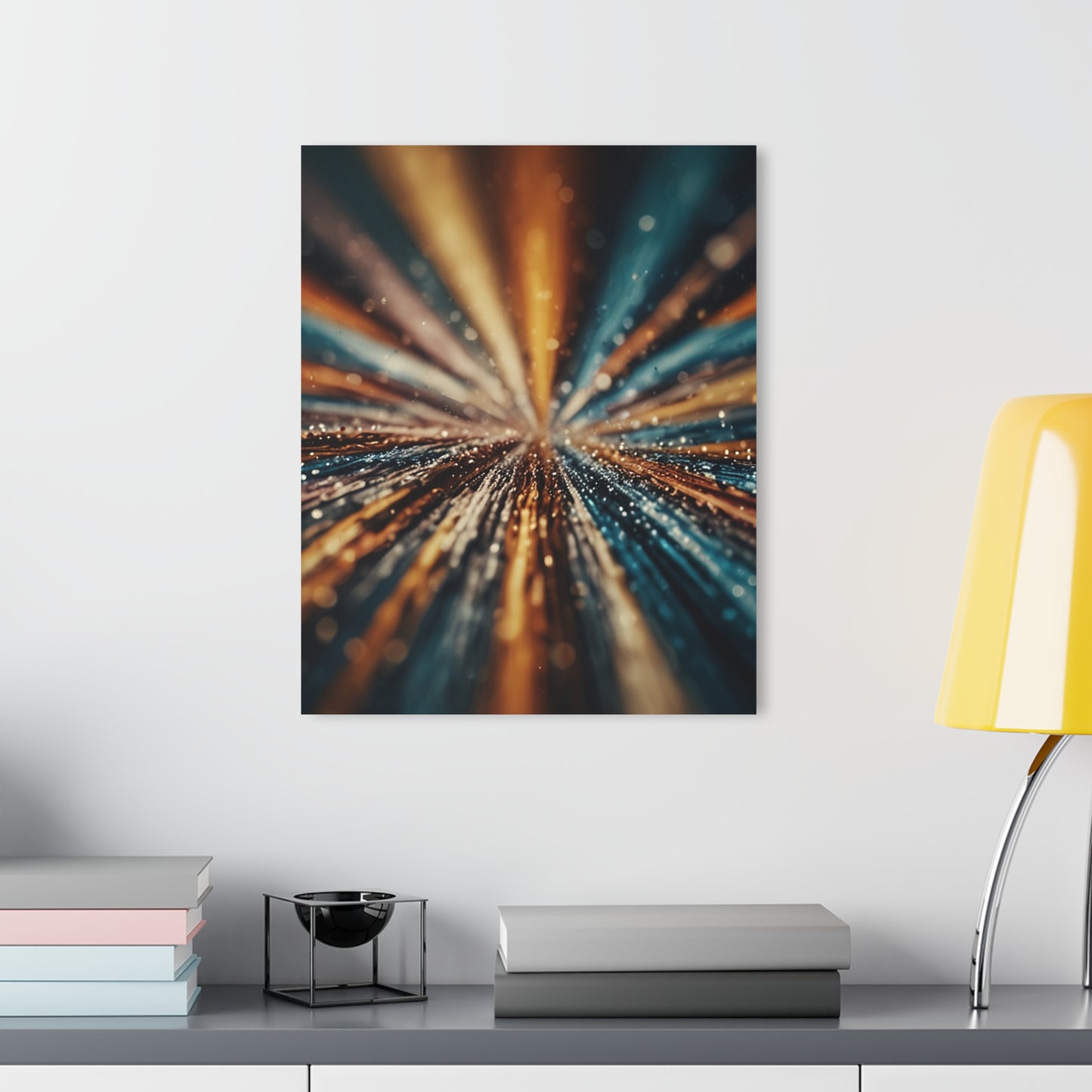 Chromatic Genesis: Premium Acrylic Wall Art Prints (French Cleat Hanging) Puzzlers Paradise
