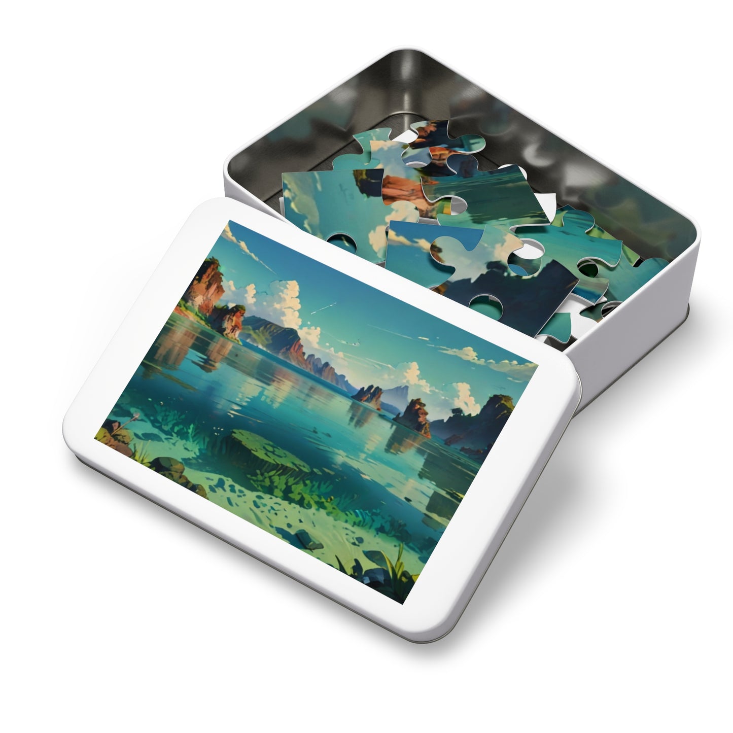 Jade Lagoon Jigsaw Puzzle (30, 110, 252, 500, 1000-Piece)