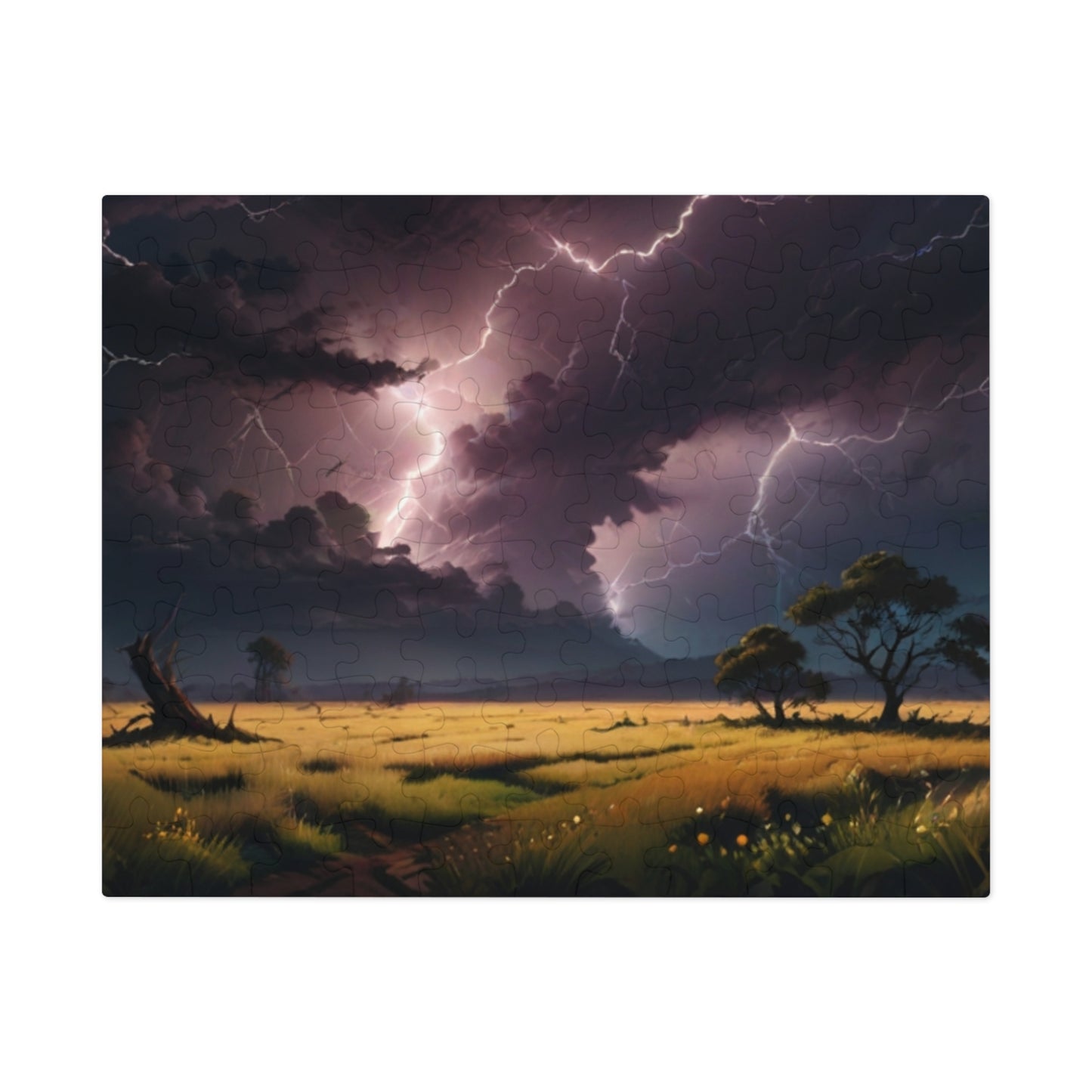 Lightning Plains Jigsaw Puzzle (30, 110, 252, 500, 1000-Piece)