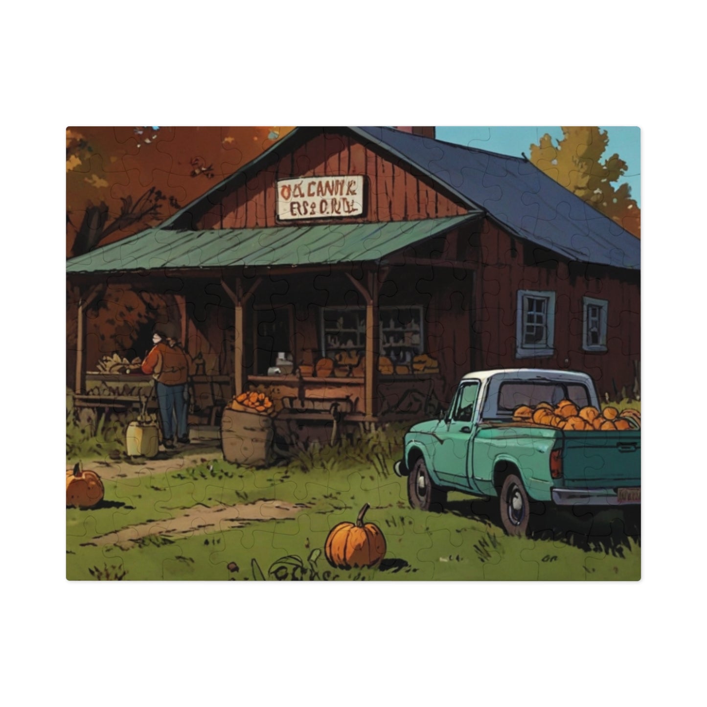 Countryside Cruise Jigsaw Puzzle (252, 500, 1000-Piece)