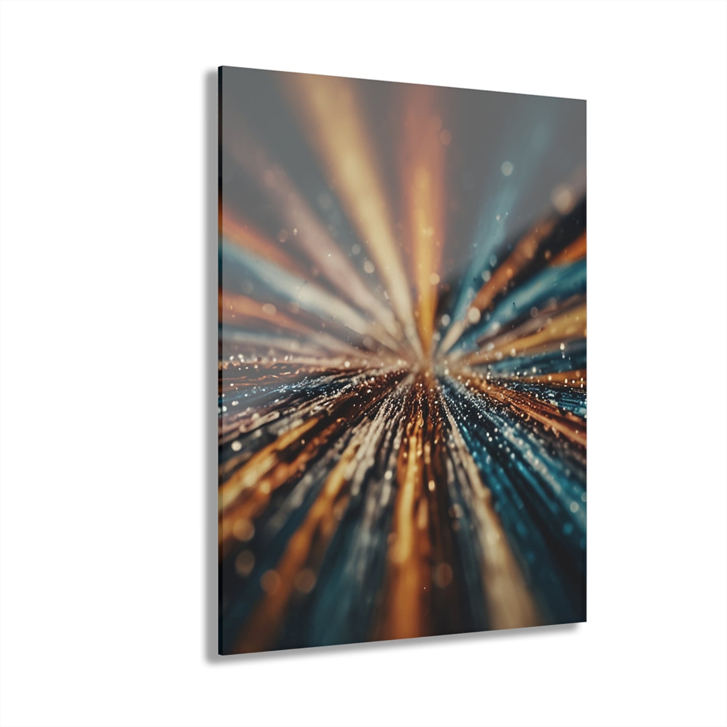 Chromatic Genesis: Premium Acrylic Wall Art Prints (French Cleat Hanging) Puzzlers Paradise