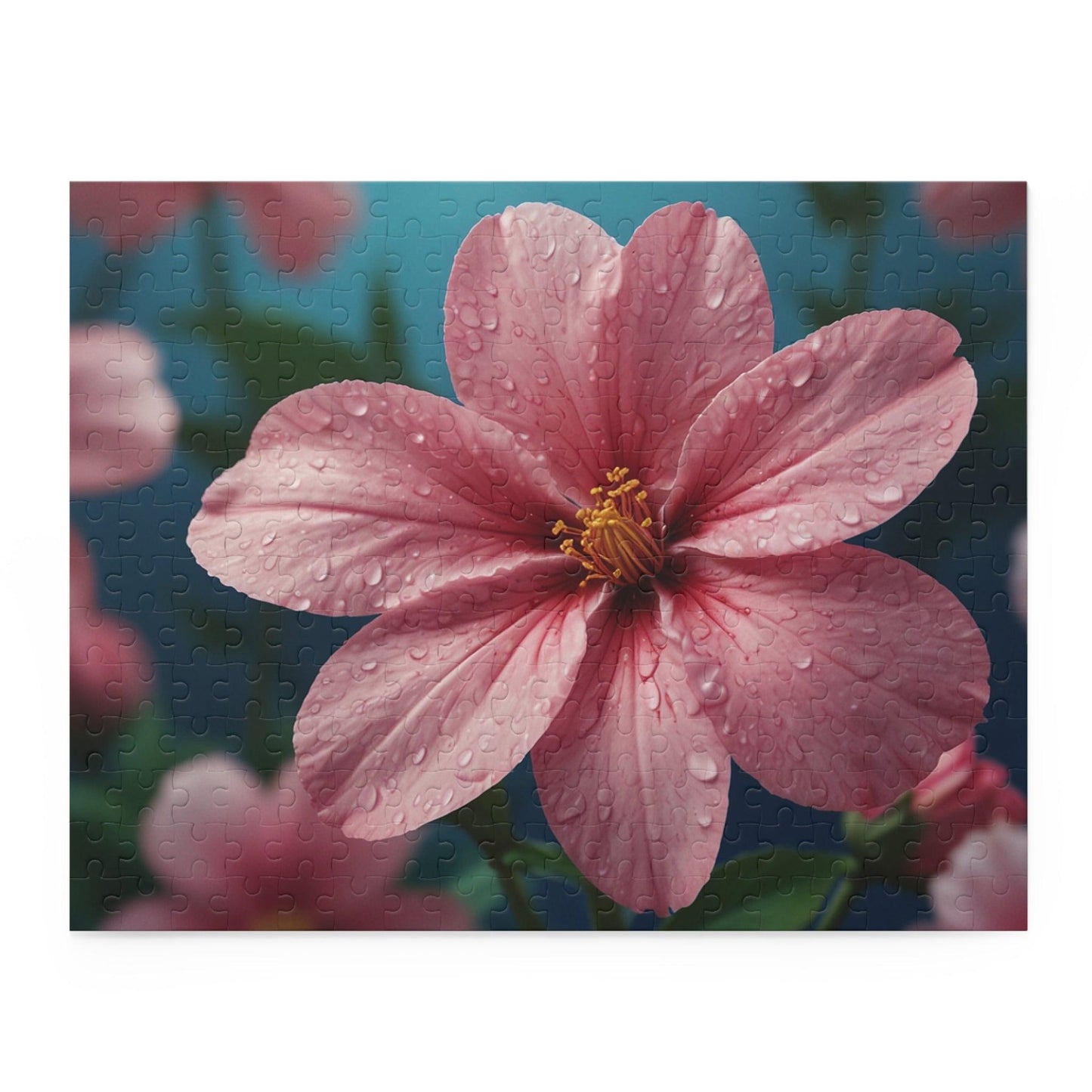 Rain-Kissed Blossoms Puzzle (120, 252, 500-Piece) - Puzzlers Paradise