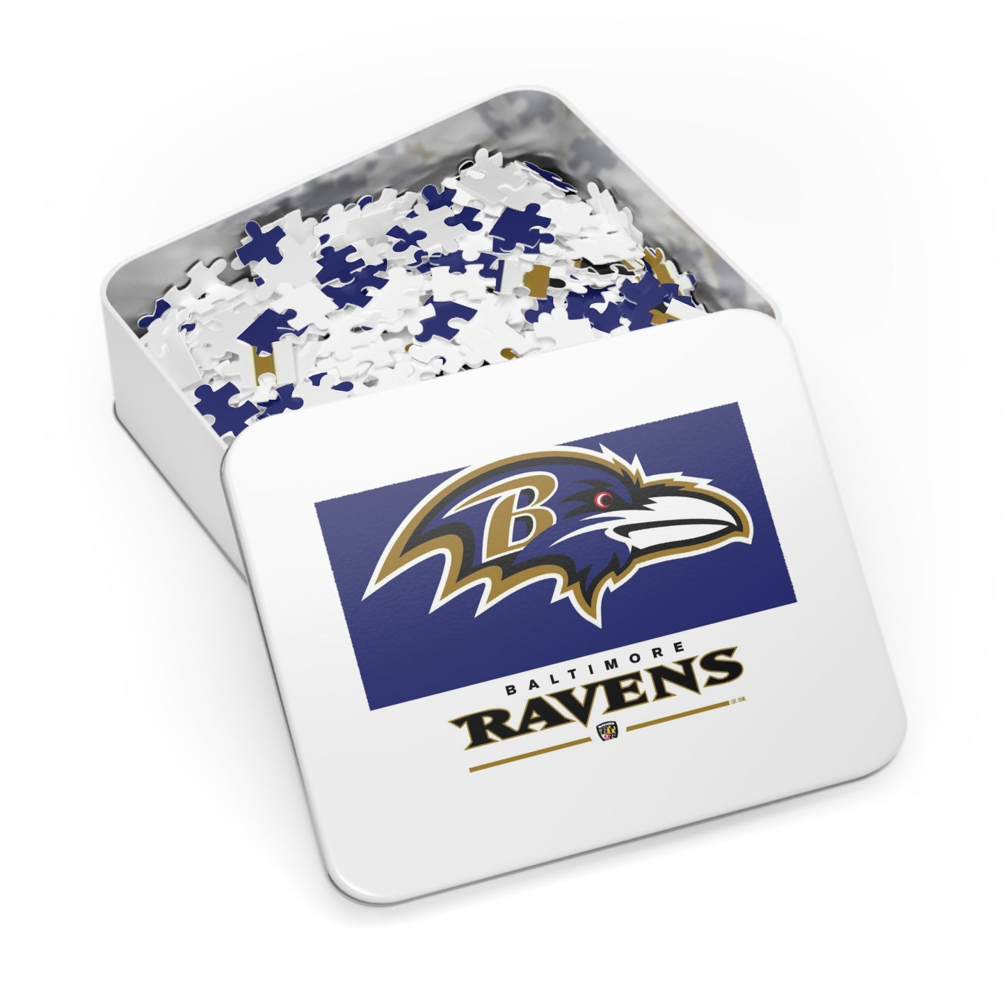 Baltimore Ravens Team Spirit Jigsaw Puzzle (252, 500, 1000-Piece) - Puzzlers Paradise