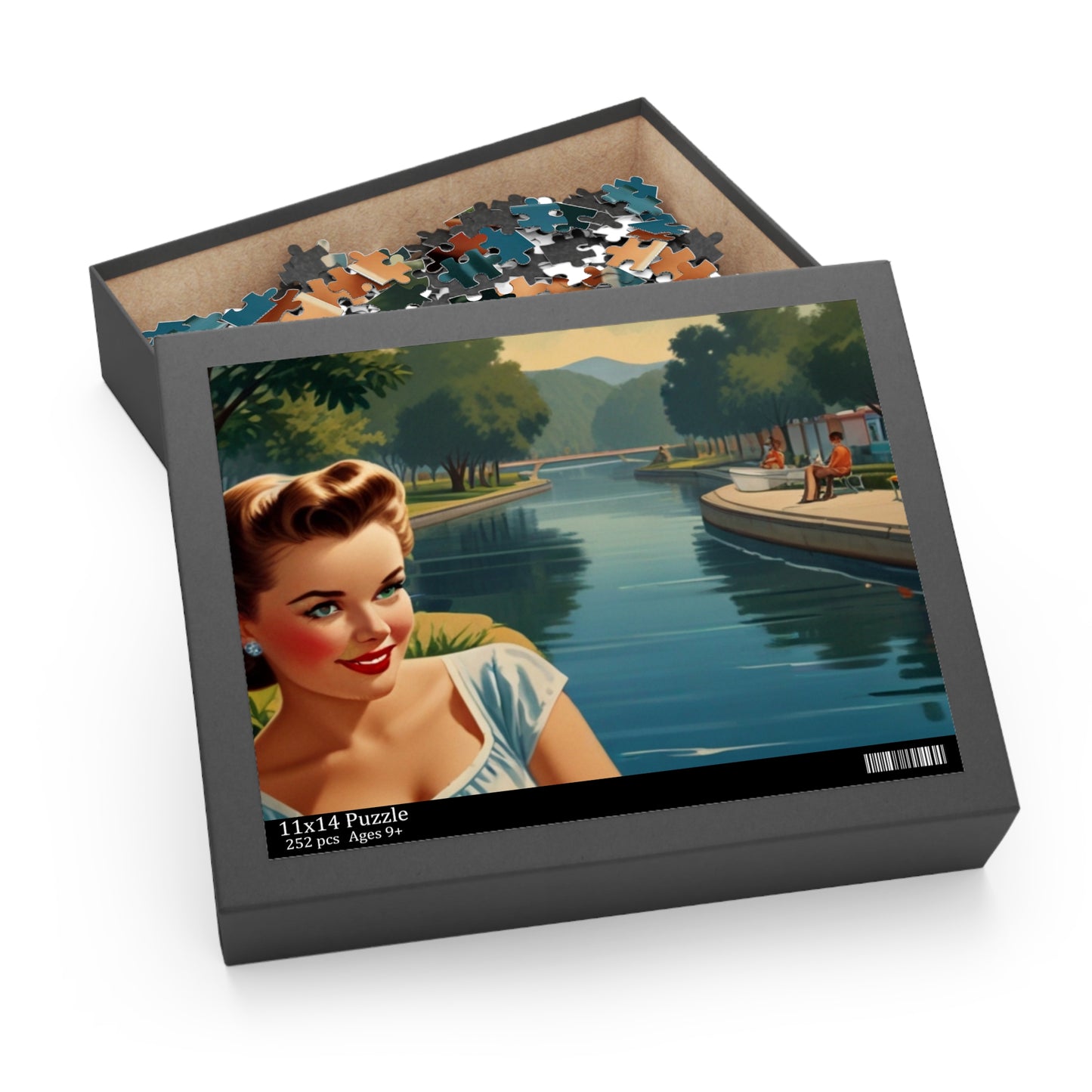 Riverview Elegance Jigsaw Puzzle (120, 252, 500-Piece)