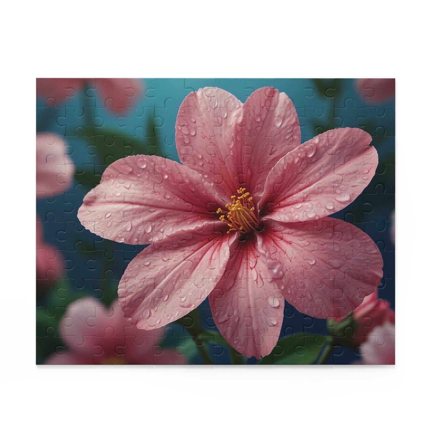 Rain-Kissed Blossoms Puzzle (120, 252, 500-Piece) - Puzzlers Paradise