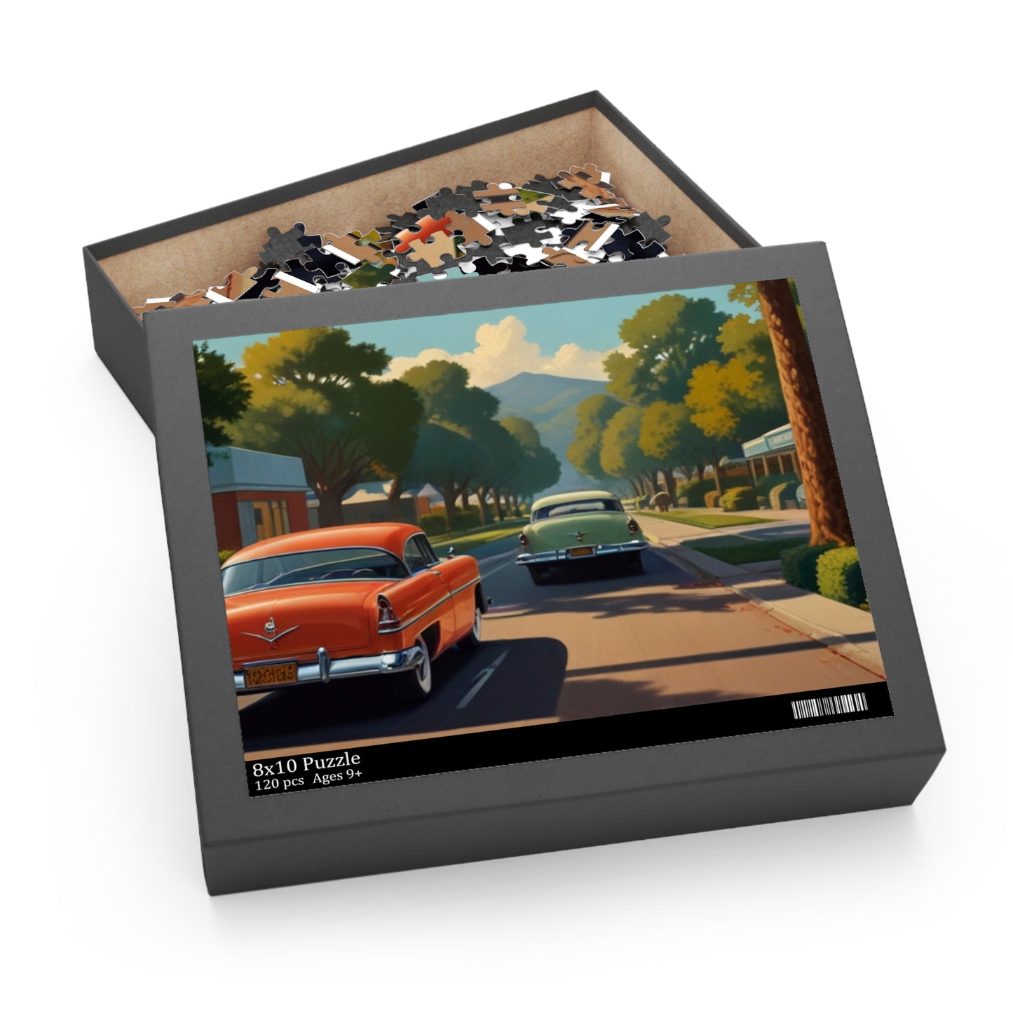 Americana Avenue Jigsaw Puzzle (120, 252, 500-Piece)