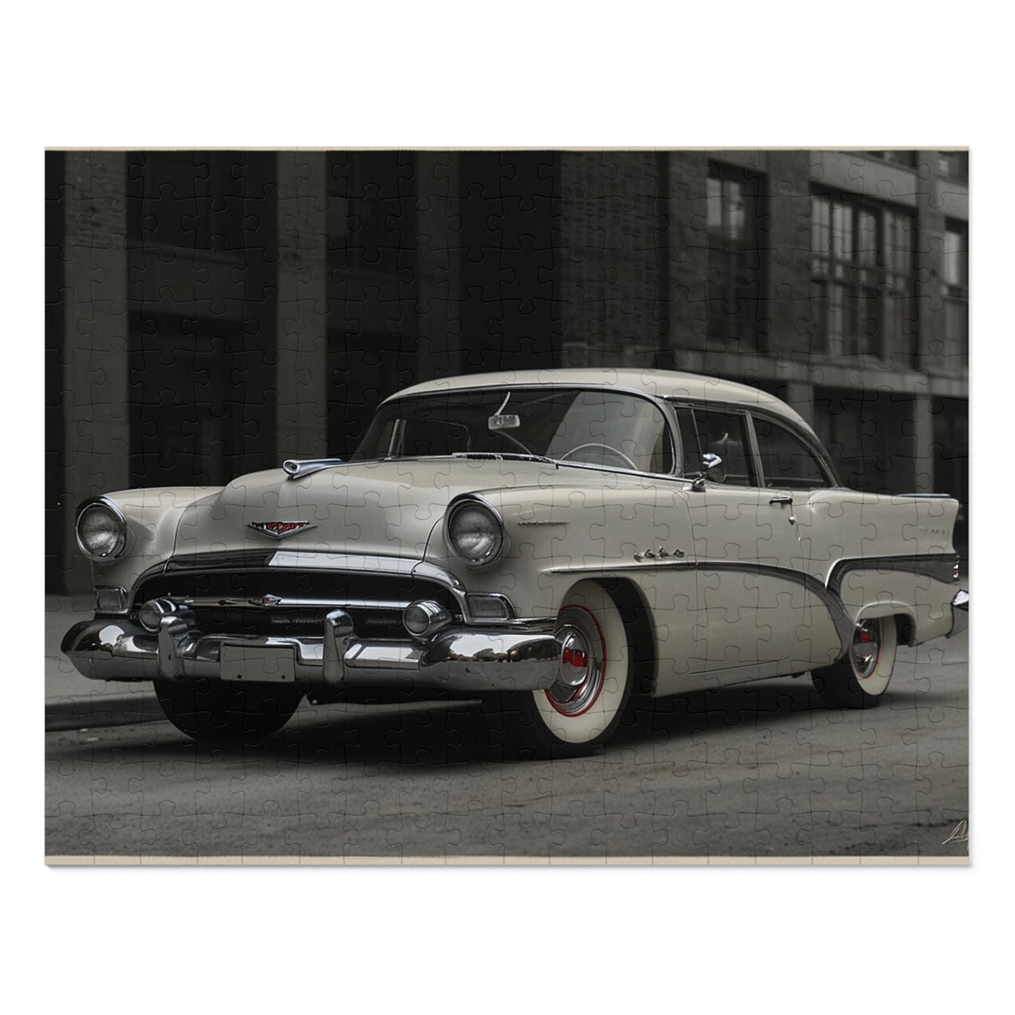 Urban Classic Car Jigsaw Puzzle (252, 500, 1000-Piece)