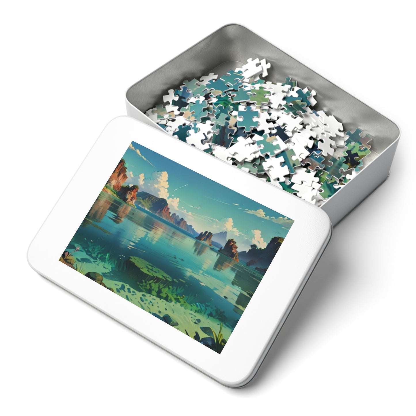 Jade Lagoon Jigsaw Puzzle (30, 110, 252, 500, 1000-Piece)