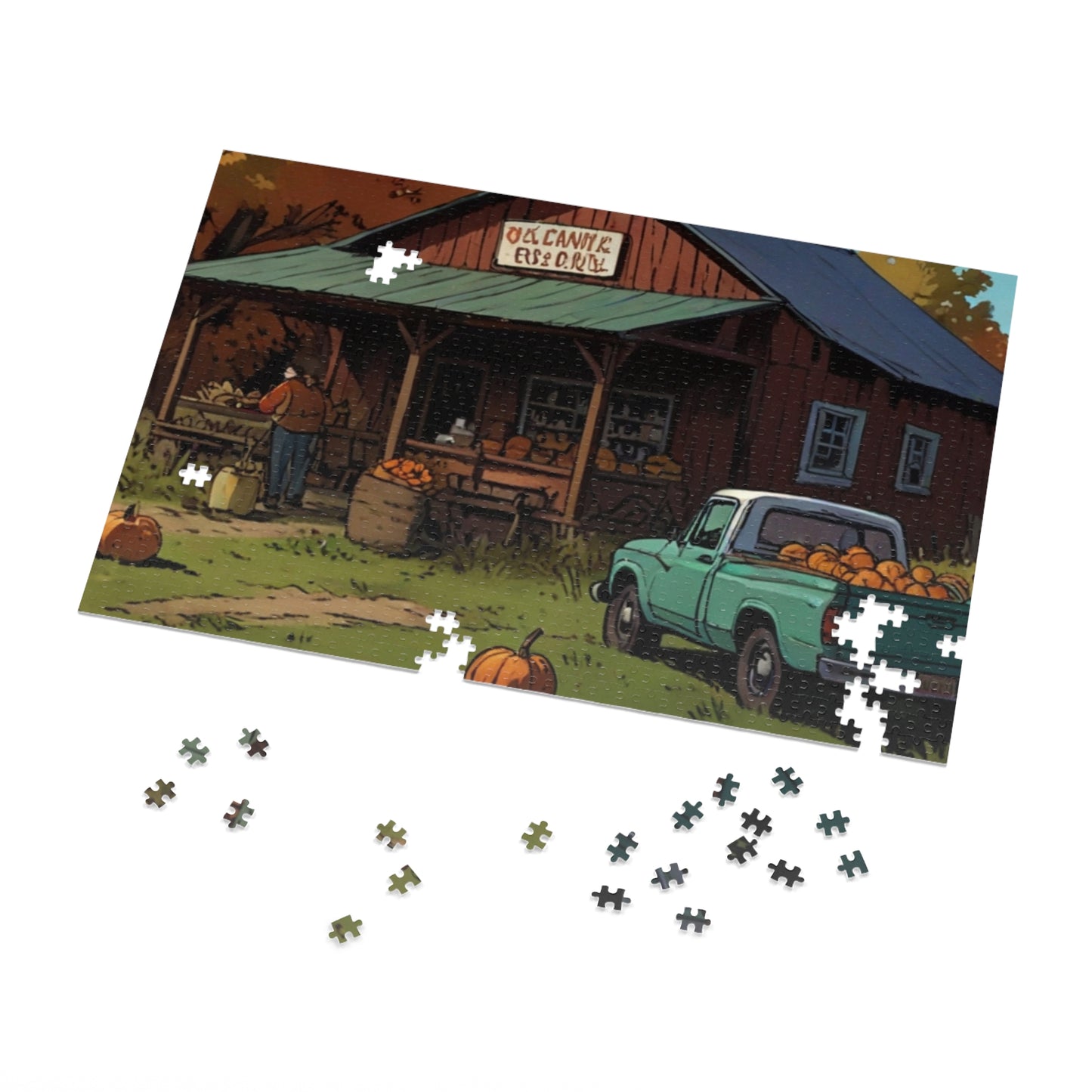 Countryside Cruise Jigsaw Puzzle (252, 500, 1000-Piece)