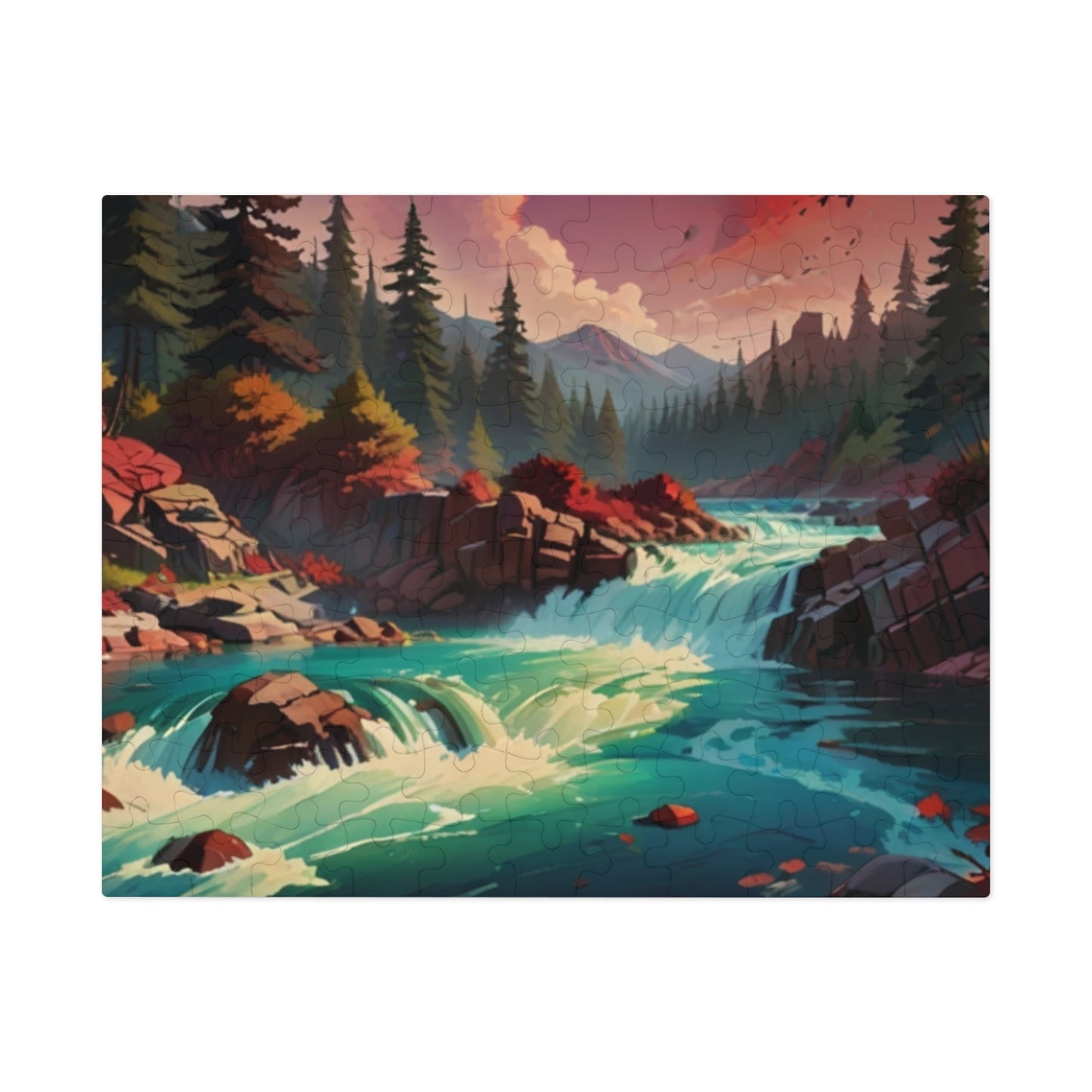 Ruby Rapids Jigsaw Puzzle (30, 110, 252, 500, 1000-Piece)