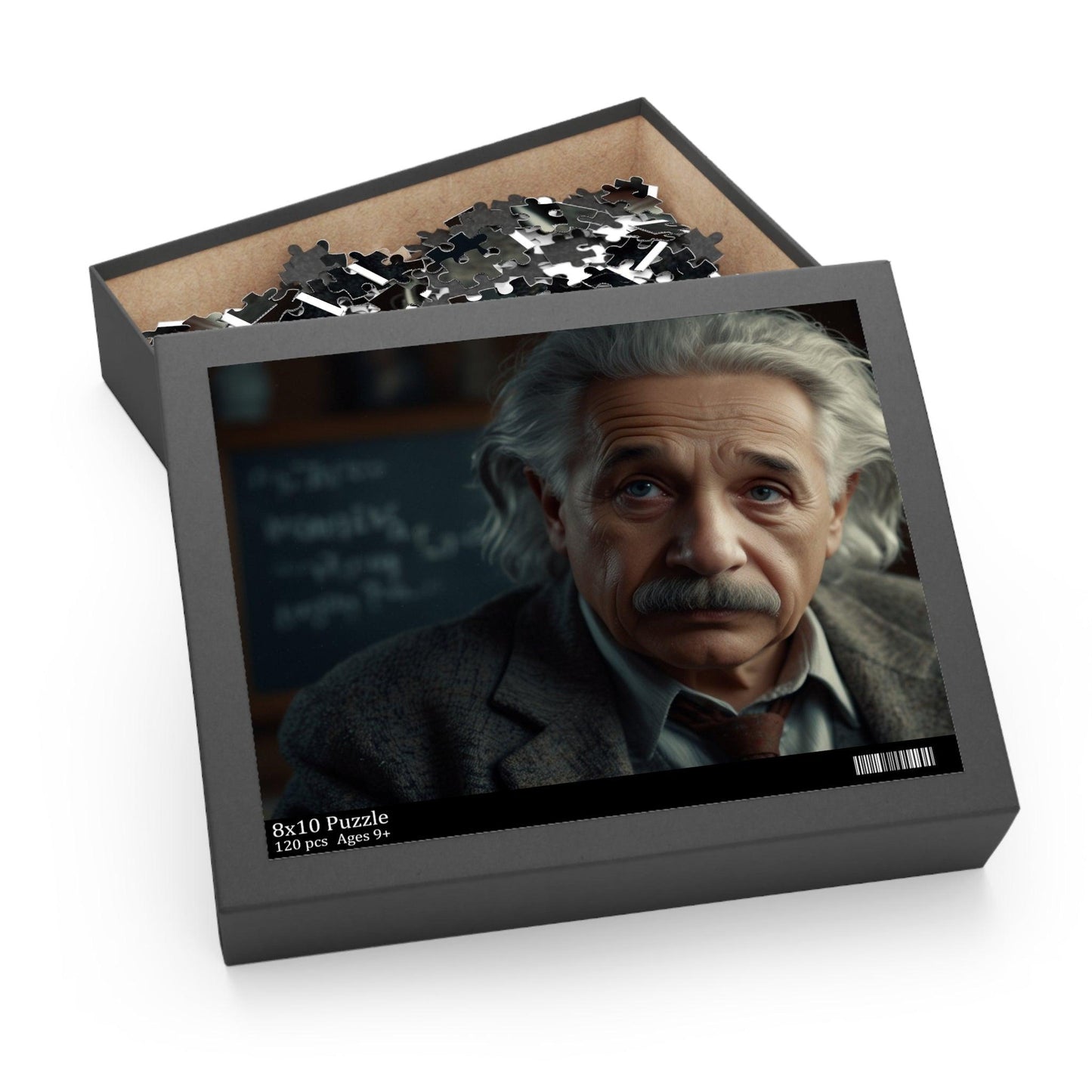 Portrait of a Genius Puzzle (120, 252, 500-Piece) - Puzzlers Paradise