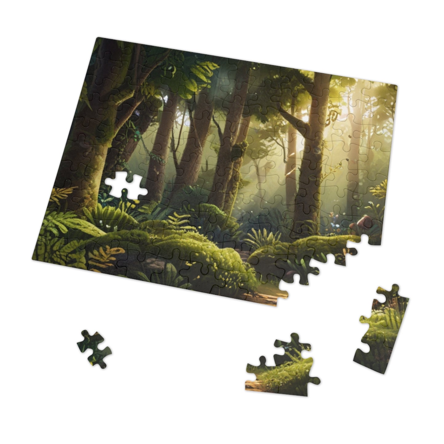 City Buzz and Nature Tranquility Jigsaw Puzzle (252, 500, 1000-Piece)