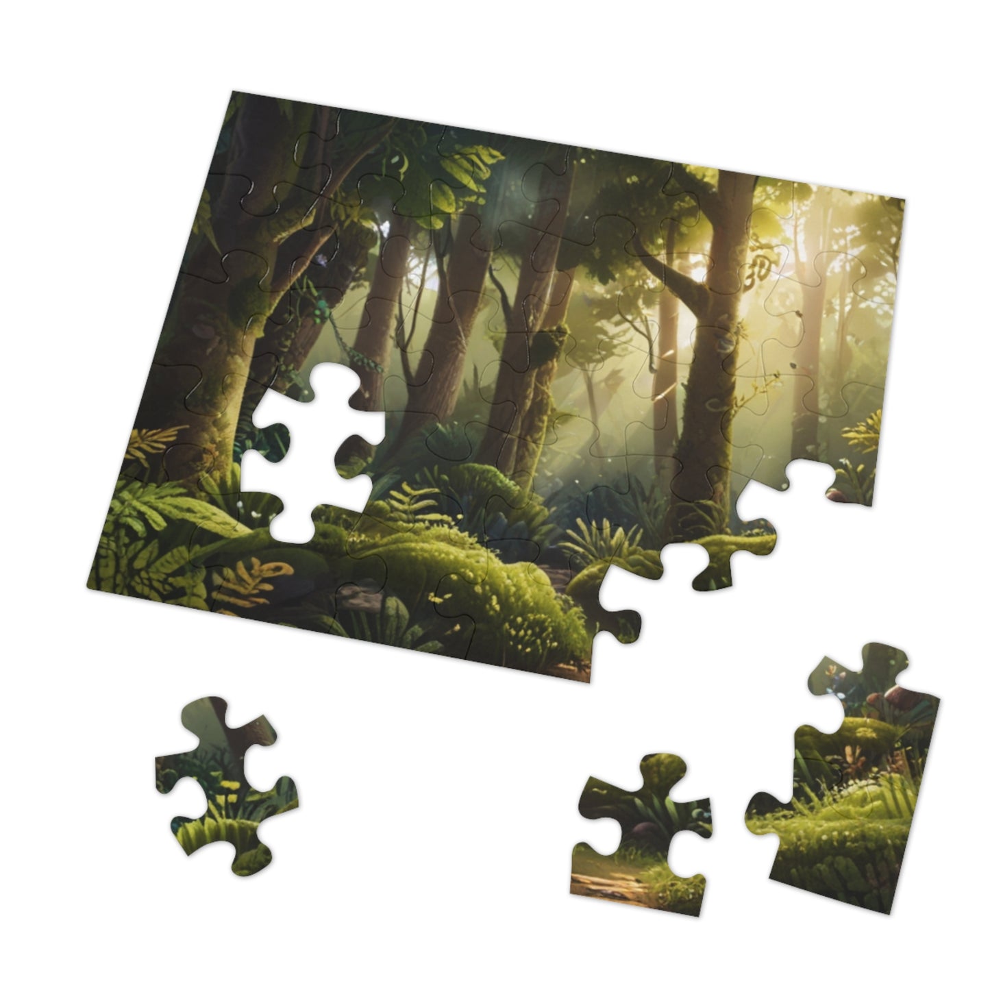 City Buzz and Nature Tranquility Jigsaw Puzzle (252, 500, 1000-Piece)