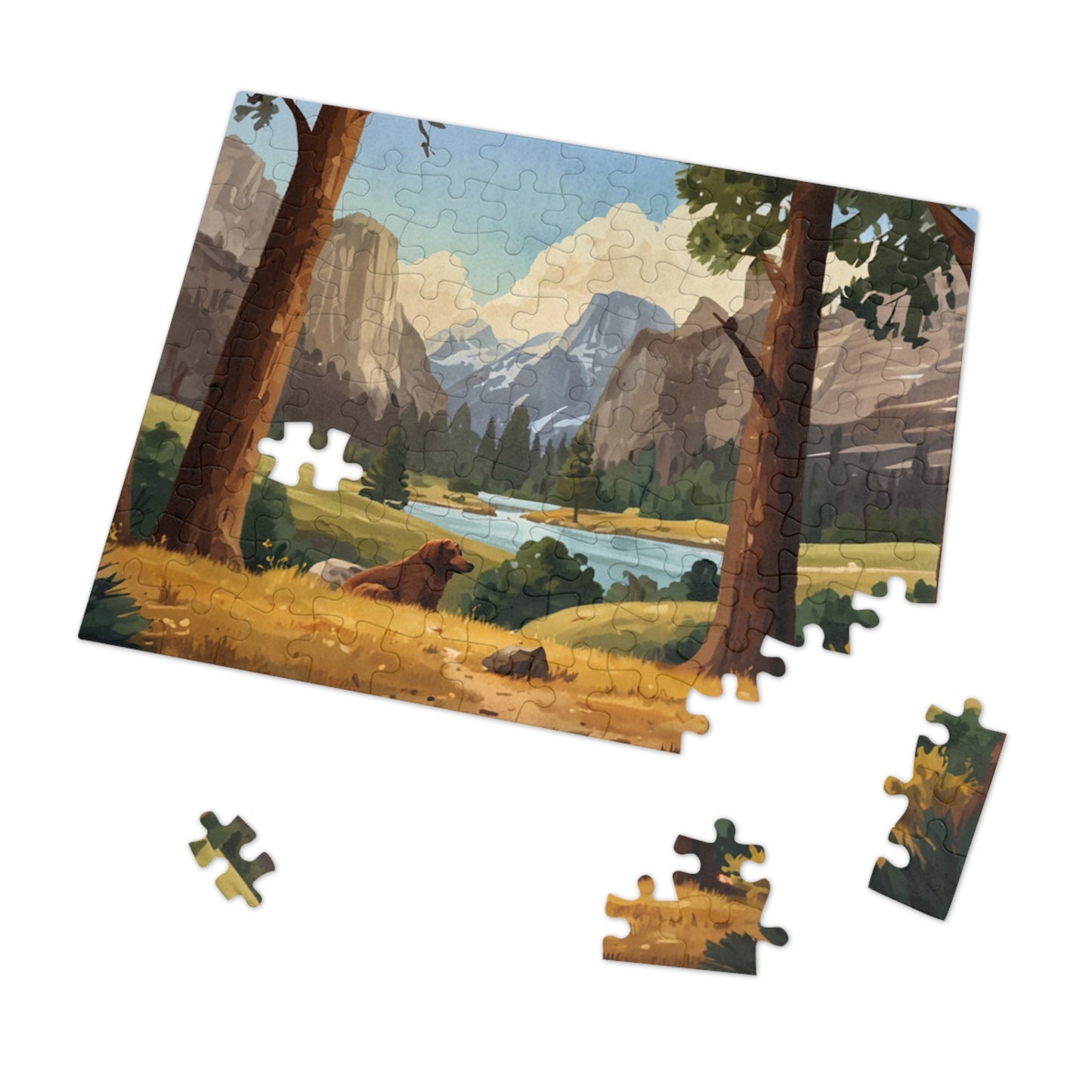 Yosemite Tranquility Jigsaw Puzzle (252, 500, 1000-Piece)
