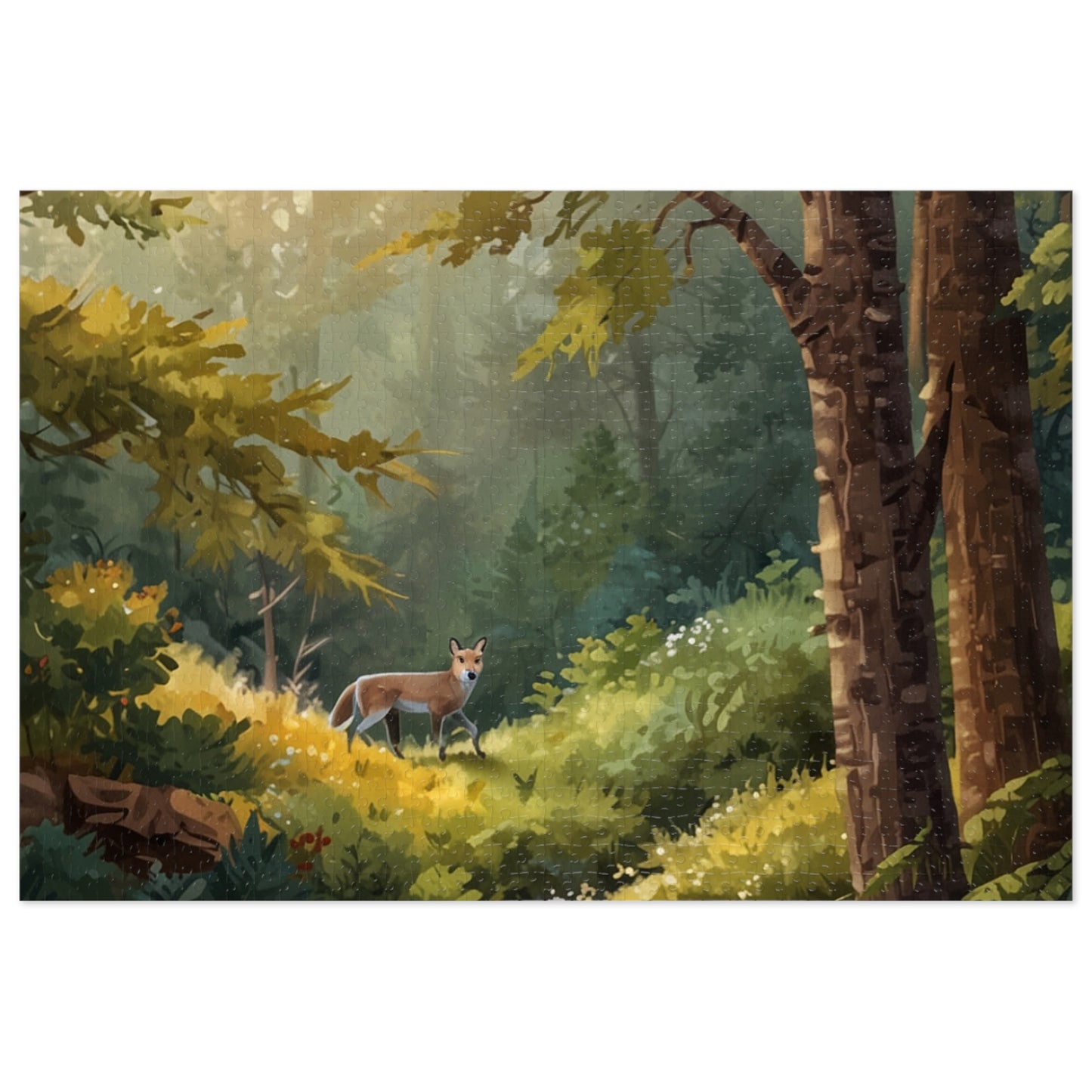 Great Smoky Mountains Forest Walk Jigsaw Puzzle (252, 500, 1000-Piece)