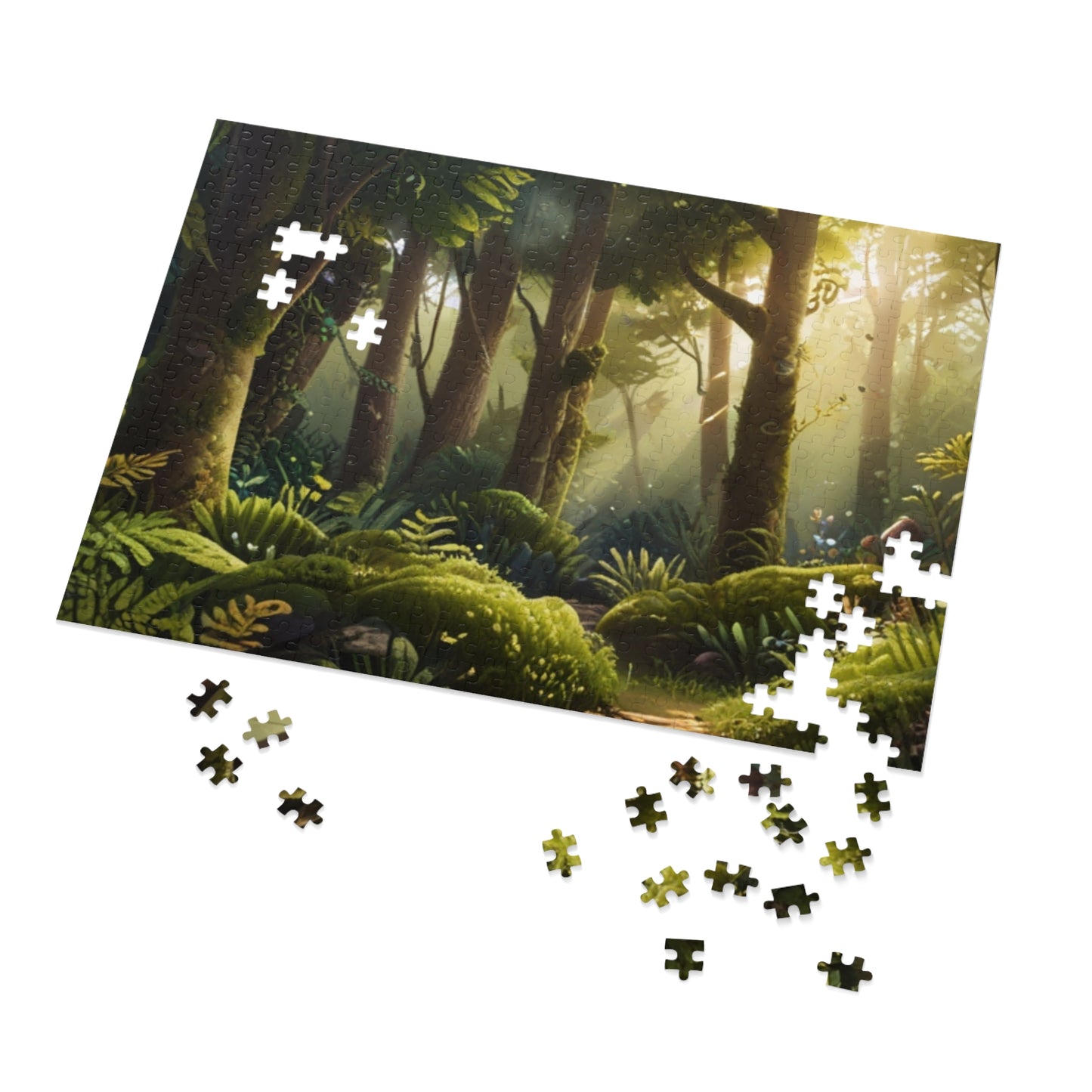 City Buzz and Nature Tranquility Jigsaw Puzzle (252, 500, 1000-Piece)