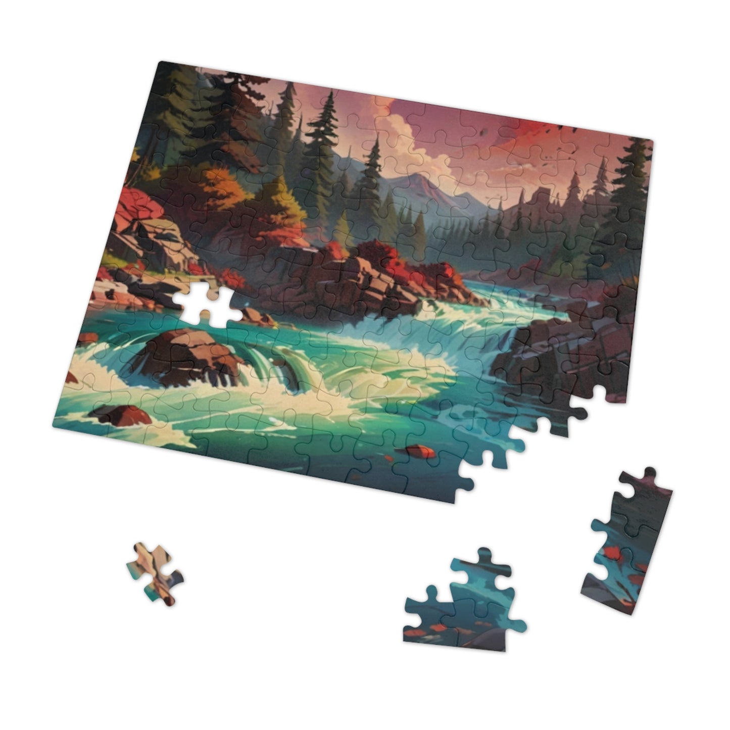 Ruby Rapids Jigsaw Puzzle (30, 110, 252, 500, 1000-Piece)
