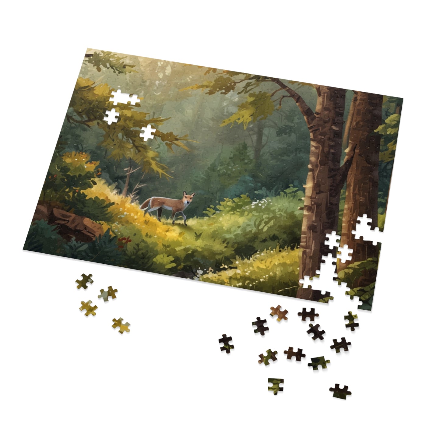 Great Smoky Mountains Forest Walk Jigsaw Puzzle (252, 500, 1000-Piece)