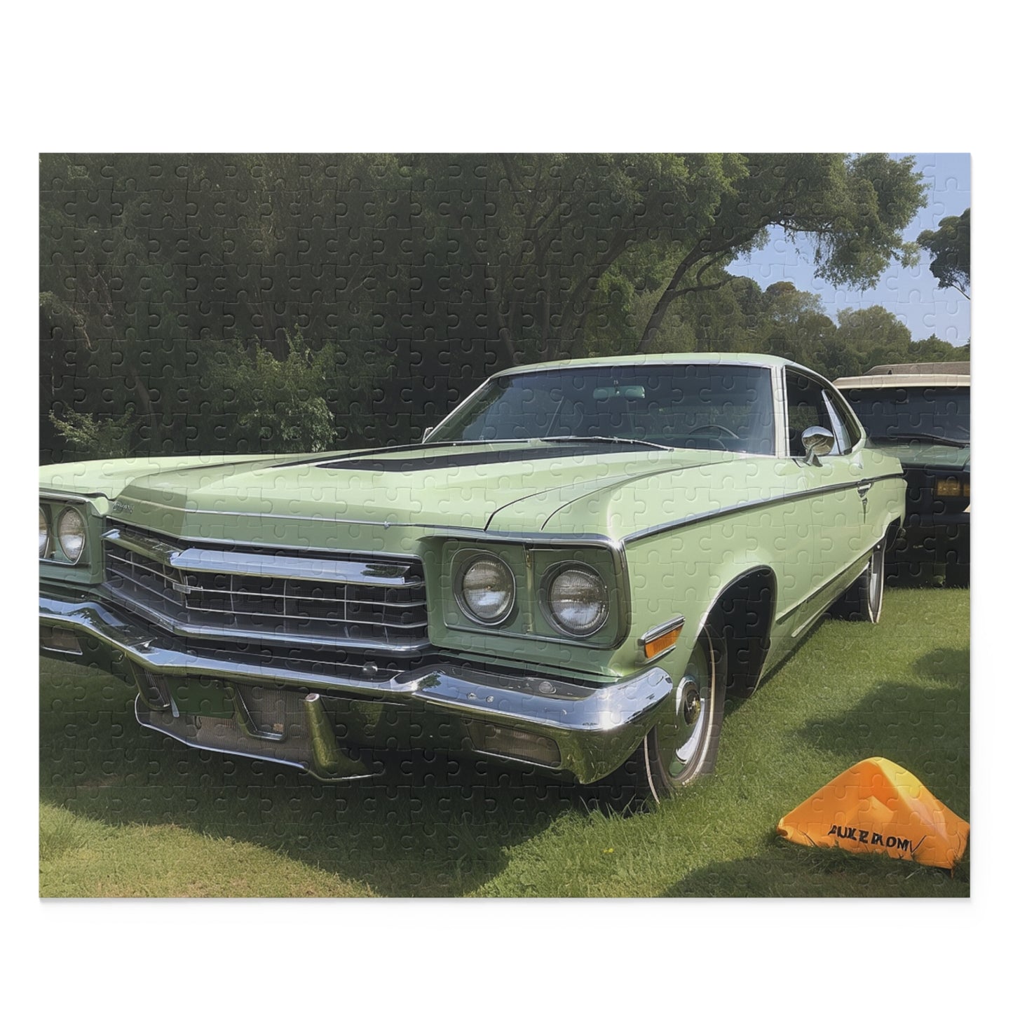 Classic Cruiser Jigsaw Puzzle (120, 252, 500-Piece) Description: - Puzzlers Paradise