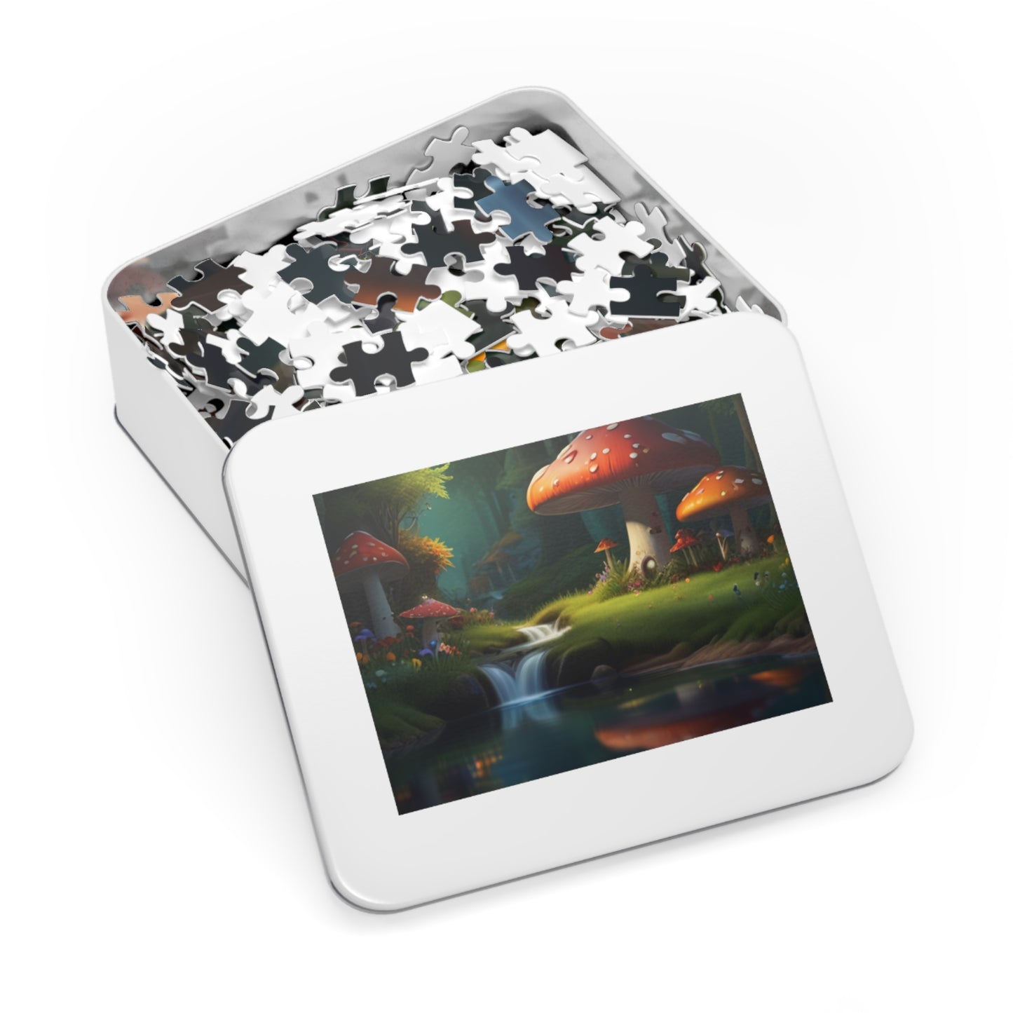 Mystic Mushroom Grove Jigsaw Puzzle (252, 500, 1000-Piece)