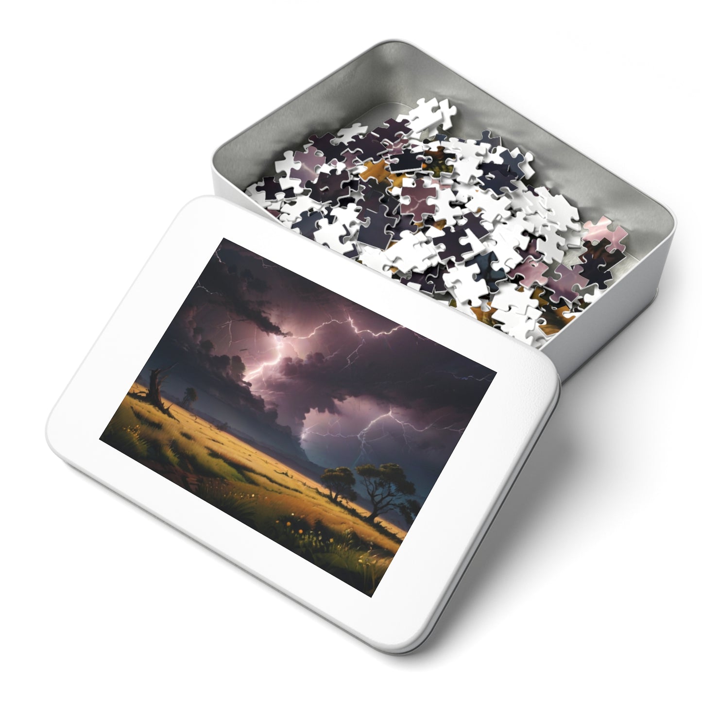 Lightning Plains Jigsaw Puzzle (30, 110, 252, 500, 1000-Piece)