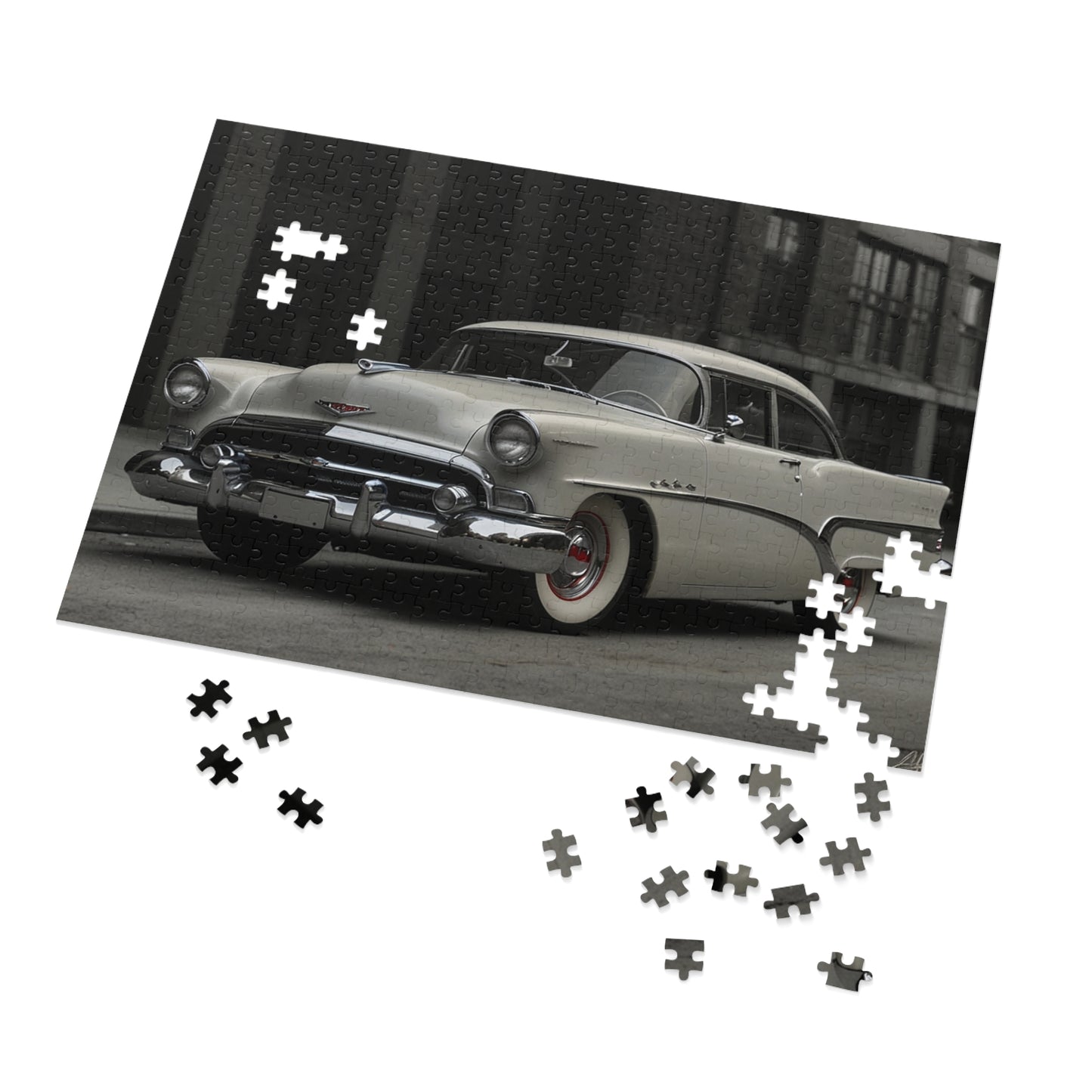 Urban Classic Car Jigsaw Puzzle (252, 500, 1000-Piece)