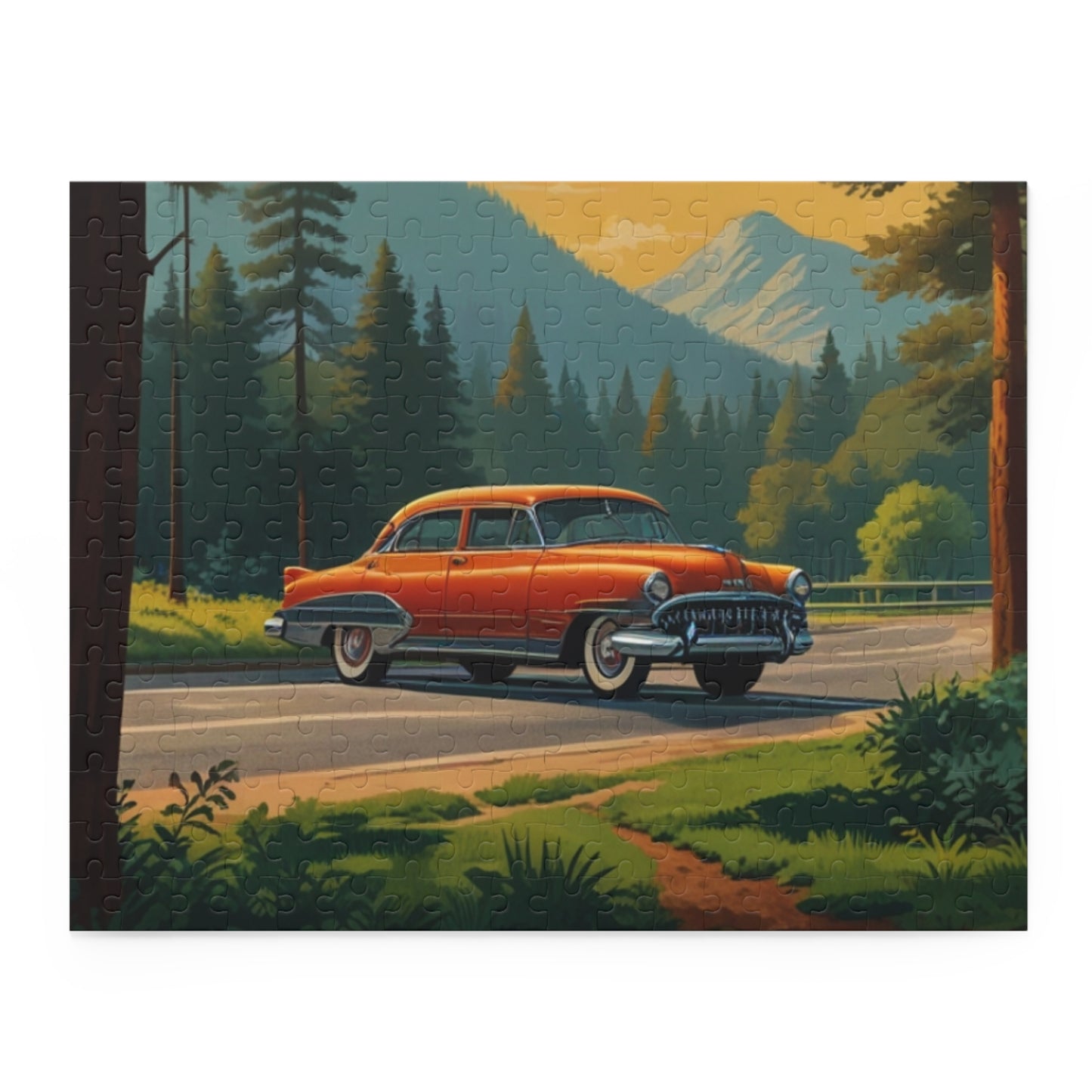 Sunset Drive Jigsaw Puzzle (120, 252, 500-Piece)