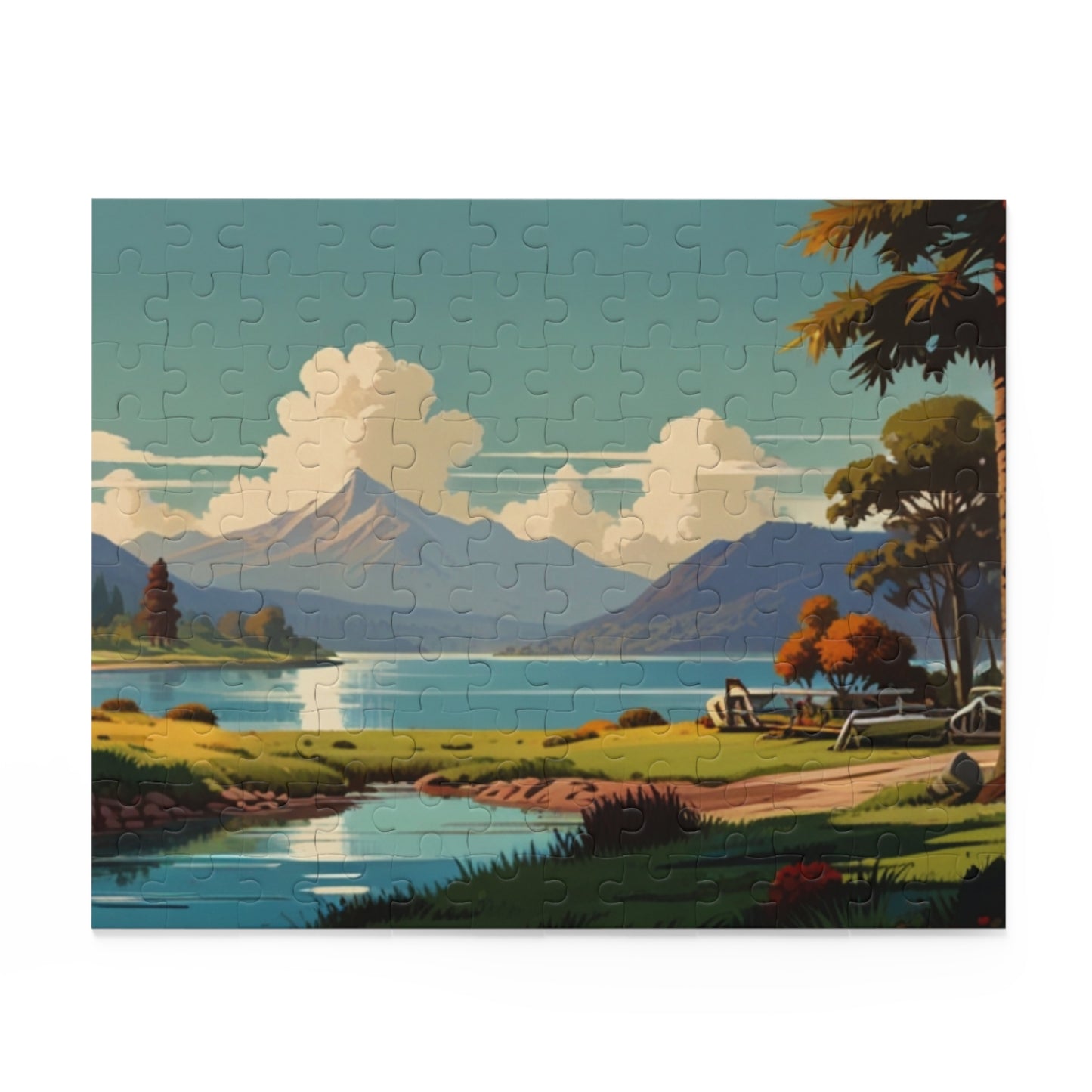 Lakeside Leisure Jigsaw Puzzle (120, 252, 500-Piece)