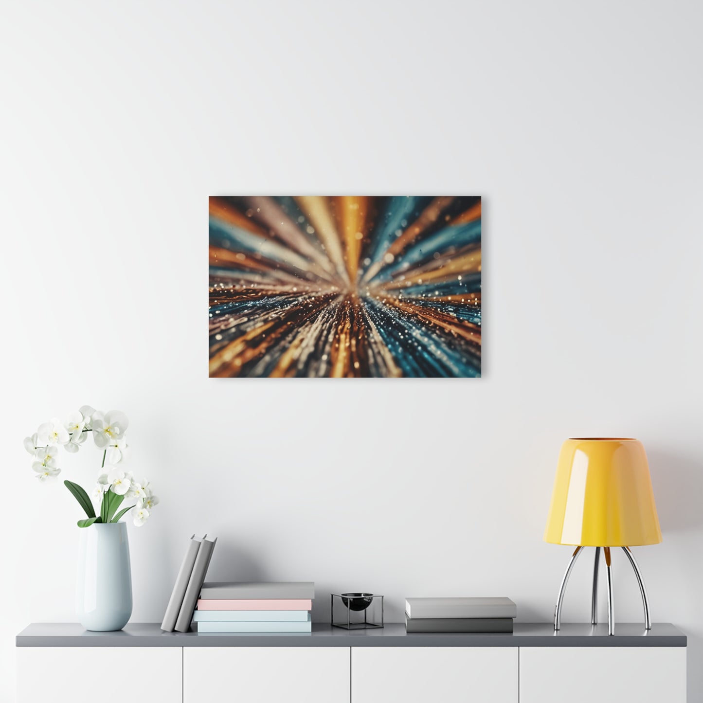 Chromatic Genesis: Premium Acrylic Wall Art Prints (French Cleat Hanging) Puzzlers Paradise