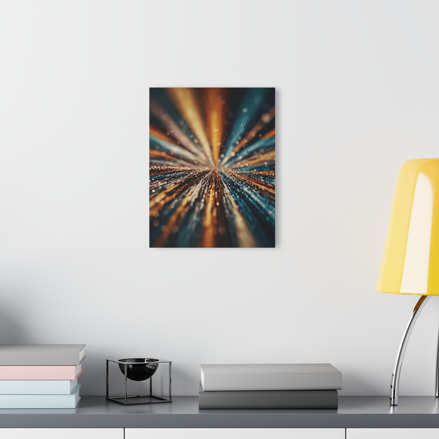 Chromatic Genesis: Premium Acrylic Wall Art Prints (French Cleat Hanging) Puzzlers Paradise
