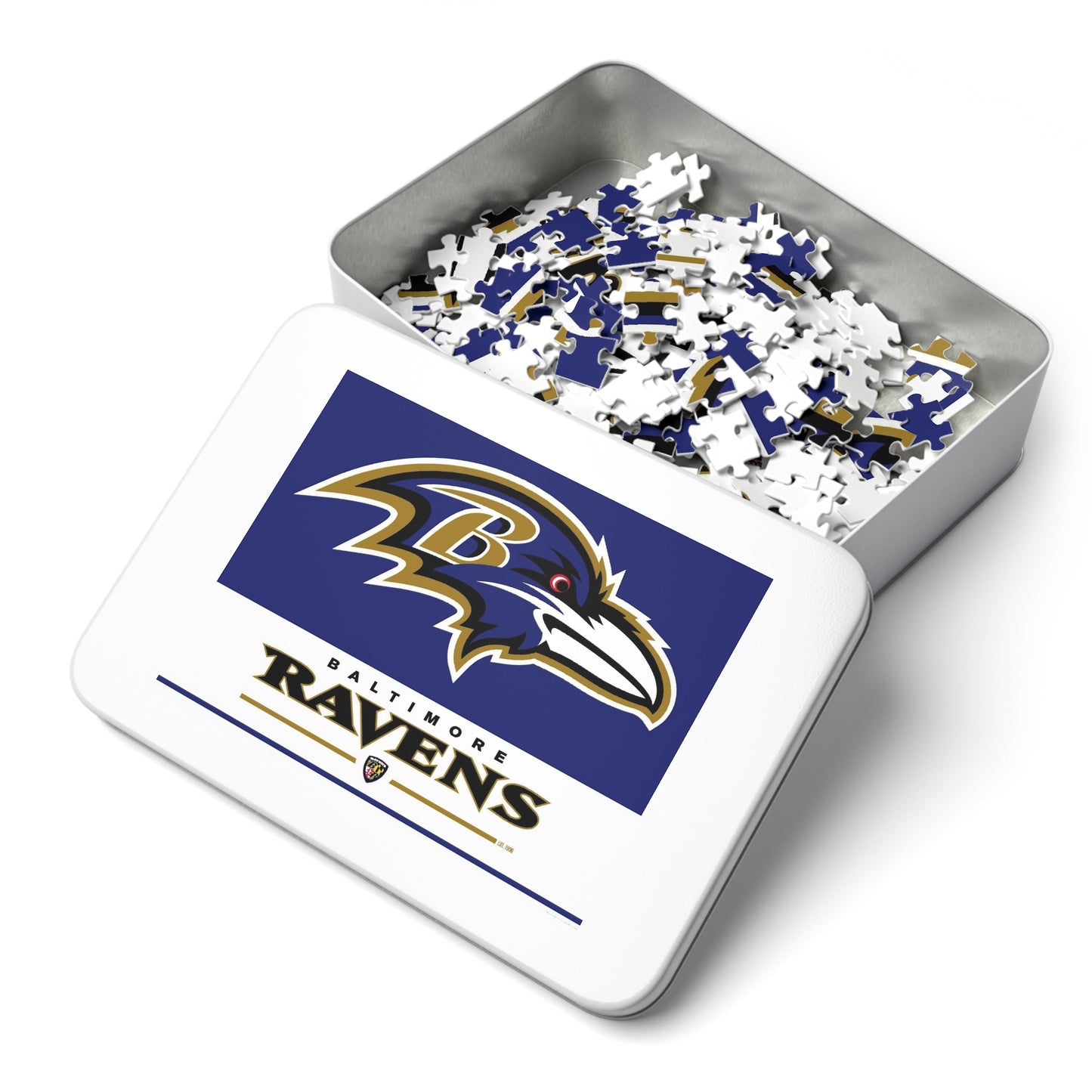 Baltimore Ravens Team Spirit Jigsaw Puzzle (252, 500, 1000-Piece) - Puzzlers Paradise
