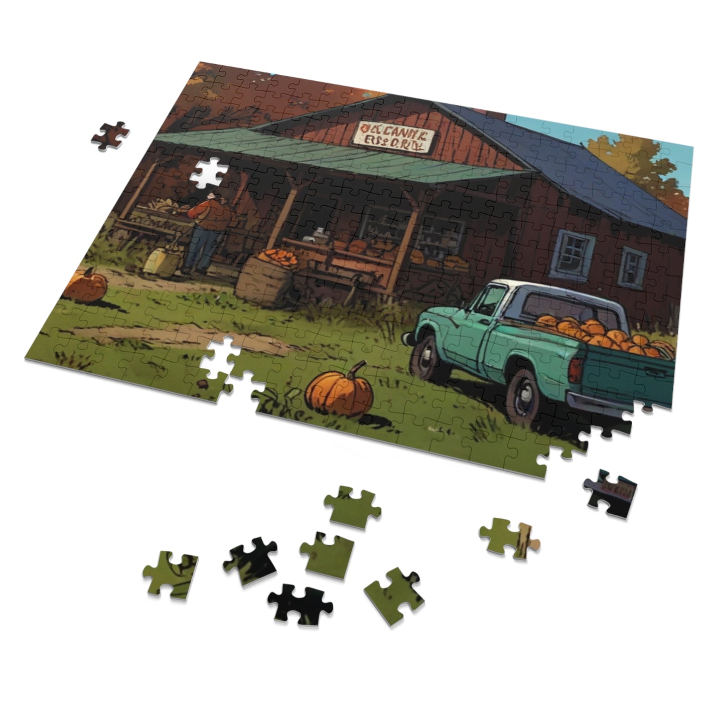 Countryside Cruise Jigsaw Puzzle (252, 500, 1000-Piece)