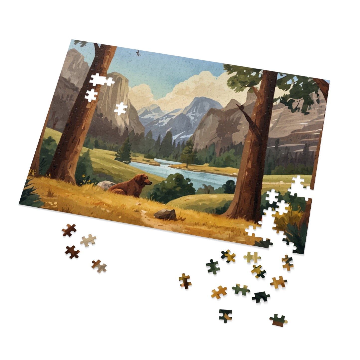 Yosemite Tranquility Jigsaw Puzzle (252, 500, 1000-Piece)