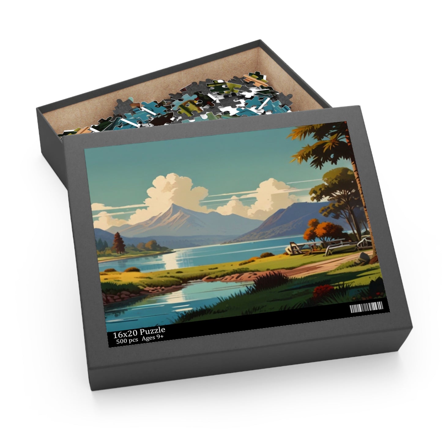 Lakeside Leisure Jigsaw Puzzle (120, 252, 500-Piece)