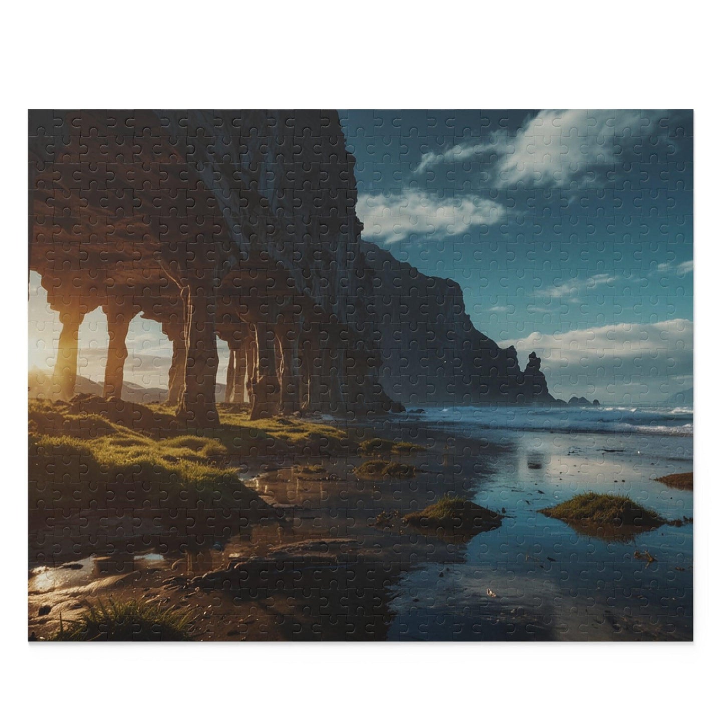 Coastal Colossus Puzzle (120, 252, 500-Piece) - Puzzlers Paradise