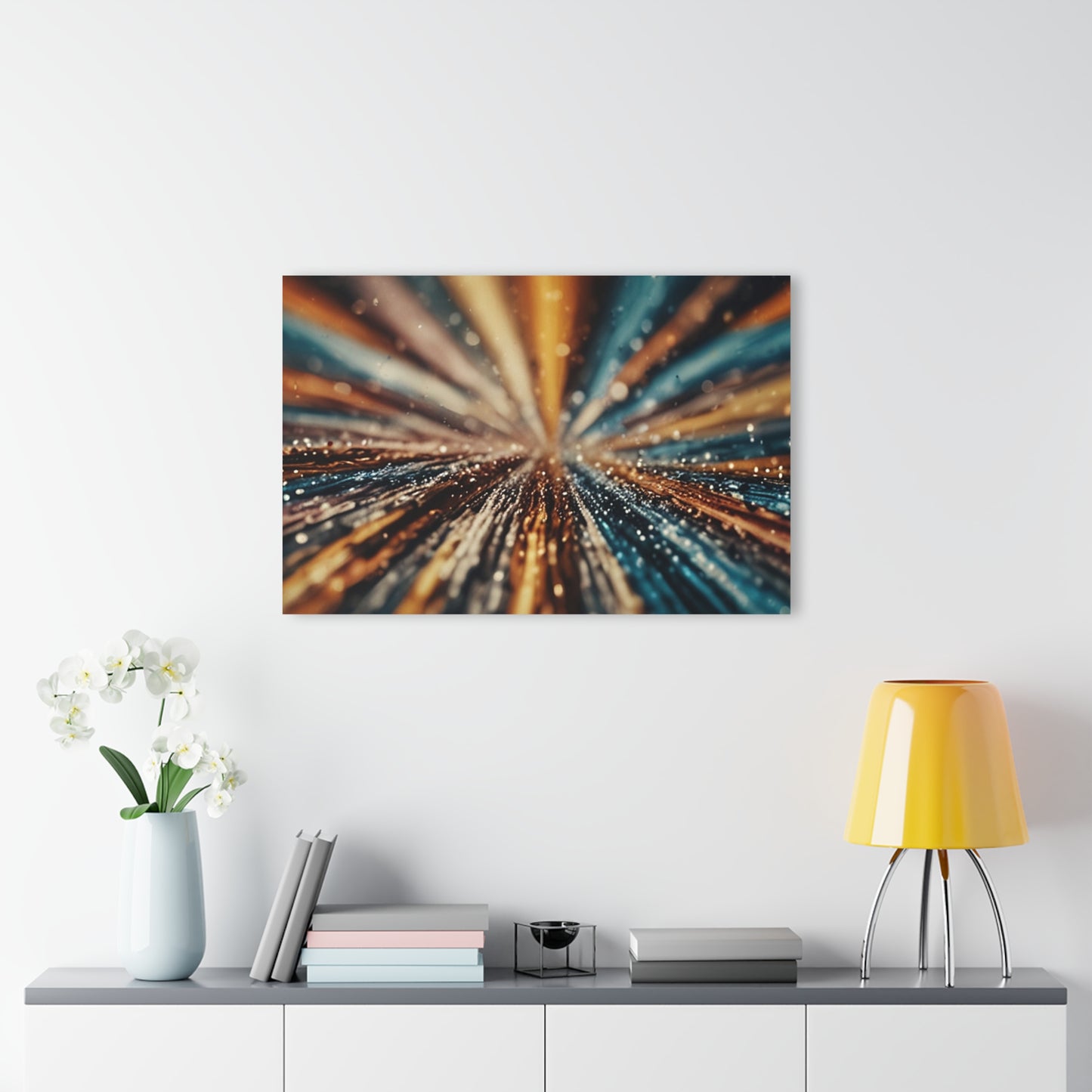 Chromatic Genesis: Premium Acrylic Wall Art Prints (French Cleat Hanging) Puzzlers Paradise