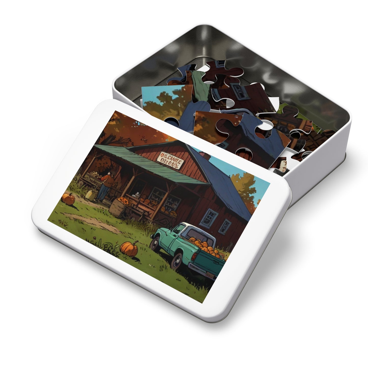 Countryside Cruise Jigsaw Puzzle (252, 500, 1000-Piece)