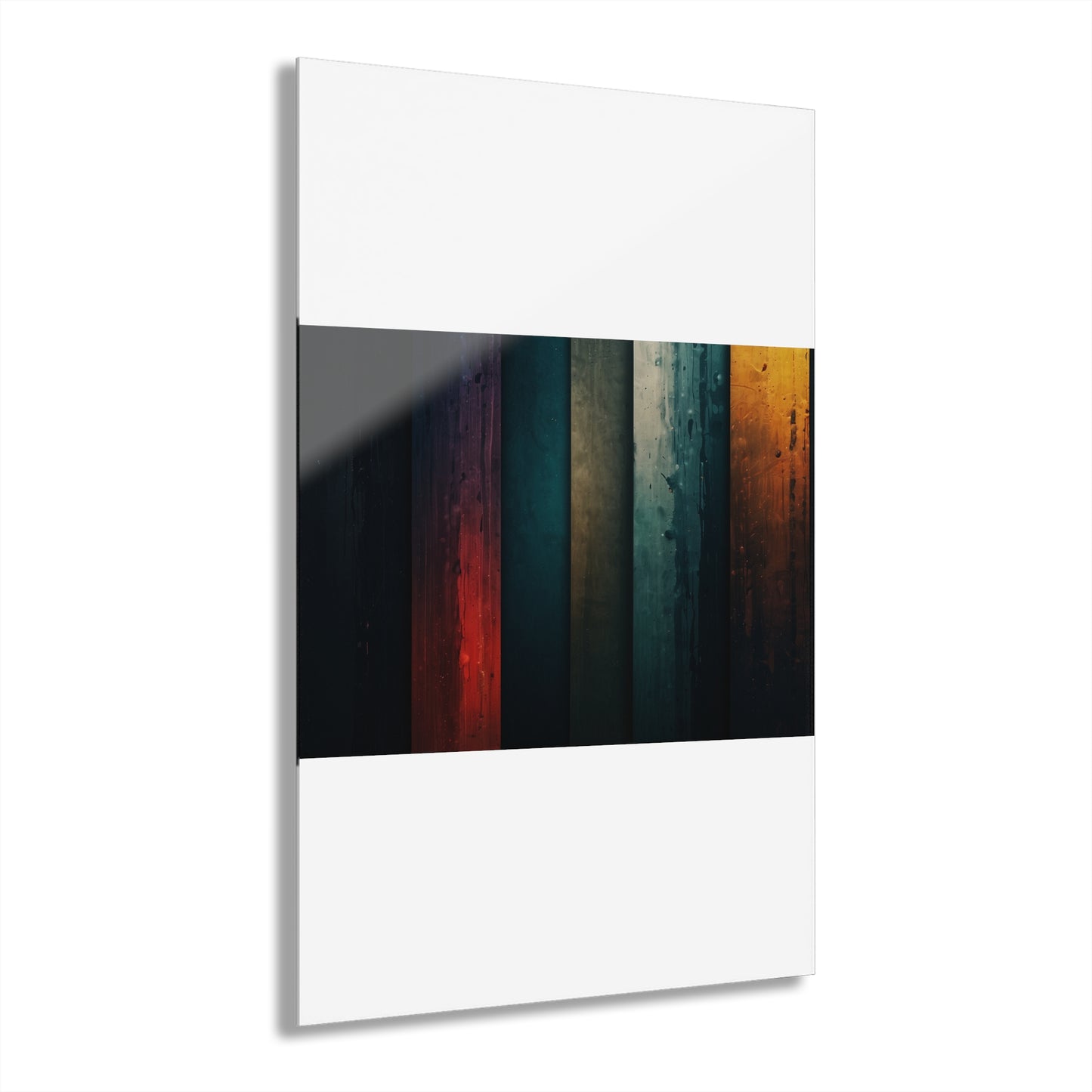 Spectrum Reverie: Premium Acrylic Wall Art Prints (French Cleat Hanging) Puzzlers Paradise