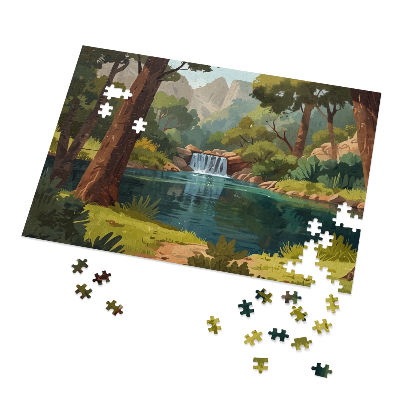 Grand Canyon Oasis Jigsaw Puzzle (252, 500, 1000-Piece)
