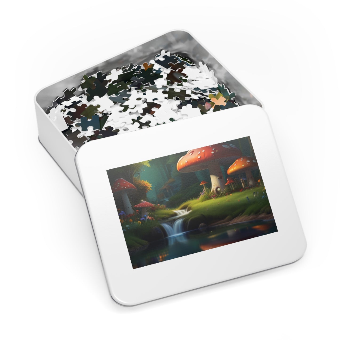 Mystic Mushroom Grove Jigsaw Puzzle (252, 500, 1000-Piece)