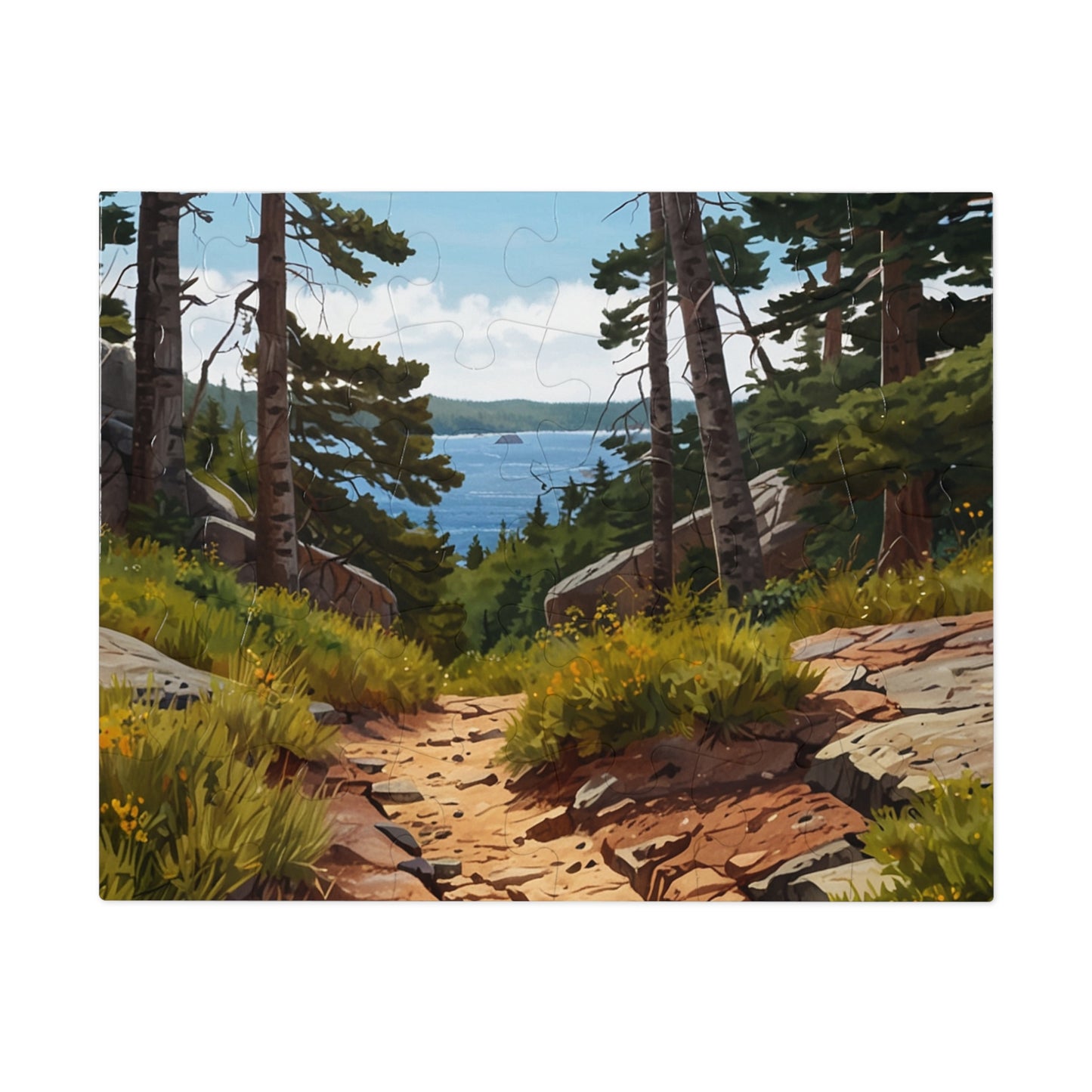 Acadia Coastal Trail Jigsaw Puzzle (252, 500, 1000-Piece)