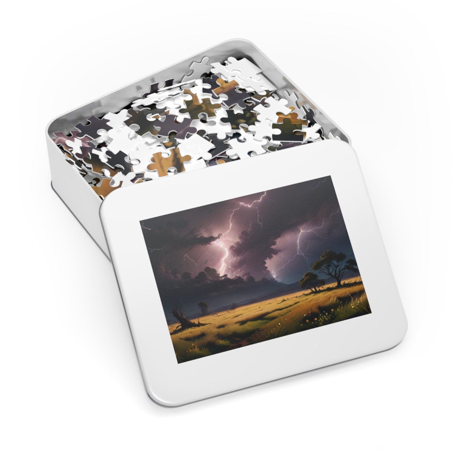 Lightning Plains Jigsaw Puzzle (30, 110, 252, 500, 1000-Piece)